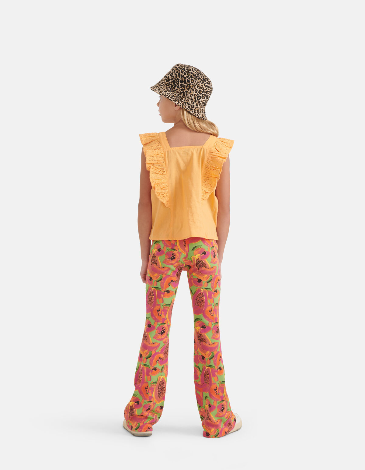 Embroidery Top Oranje SHOEBY GIRLS