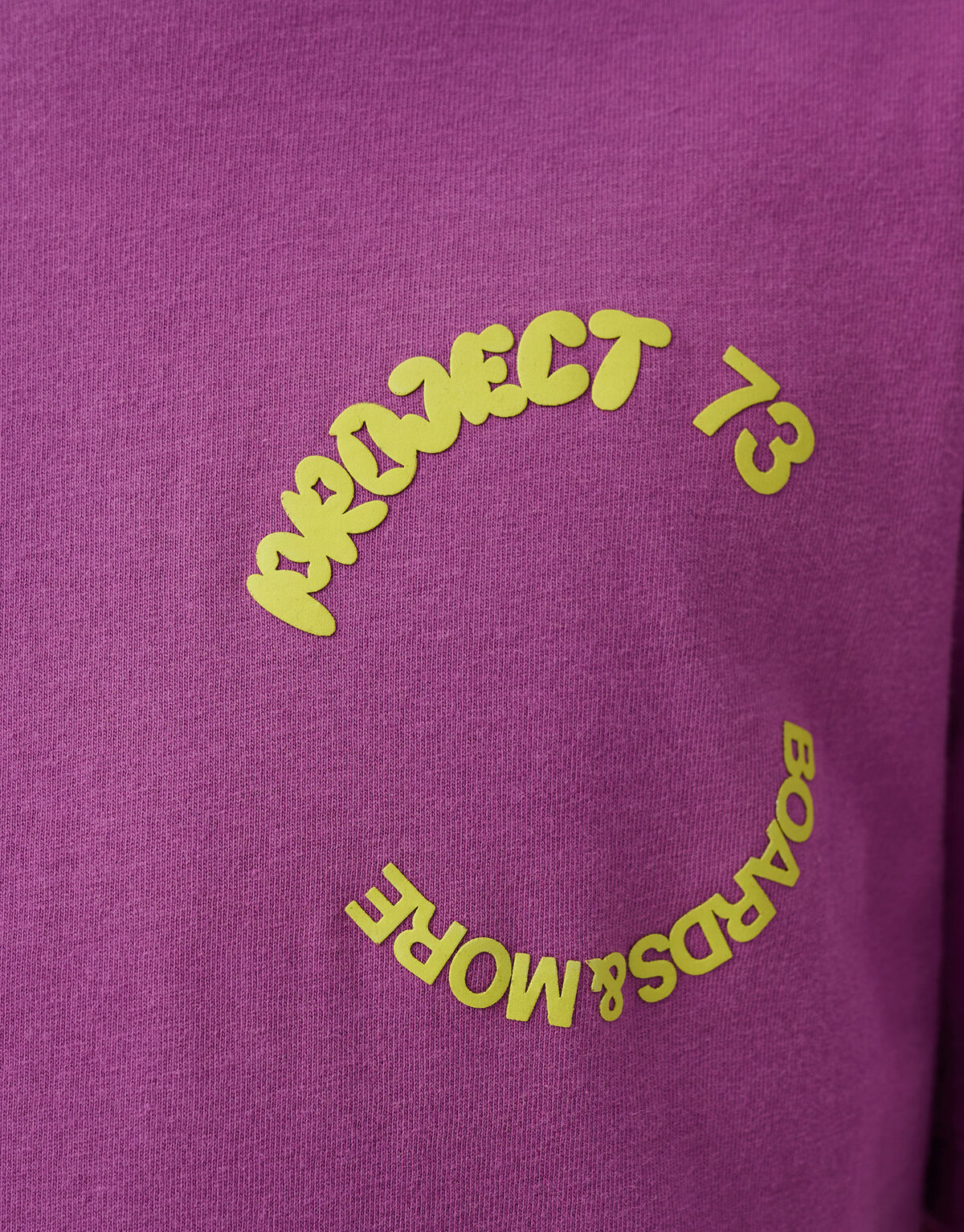 Tekst T-shirt Paars SHOEBY BOYS