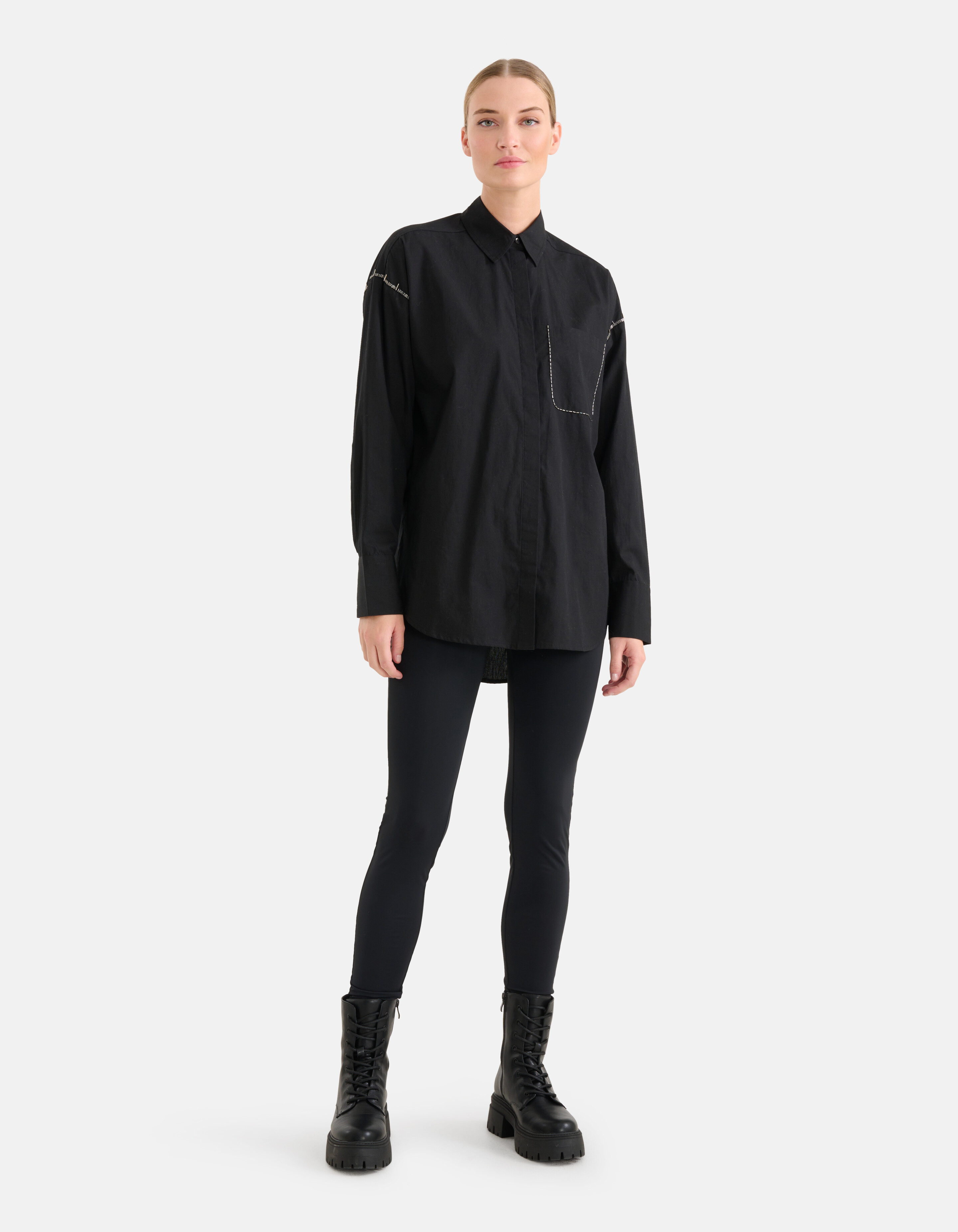 Strass Blouse Zwart SHOEBY WOMEN