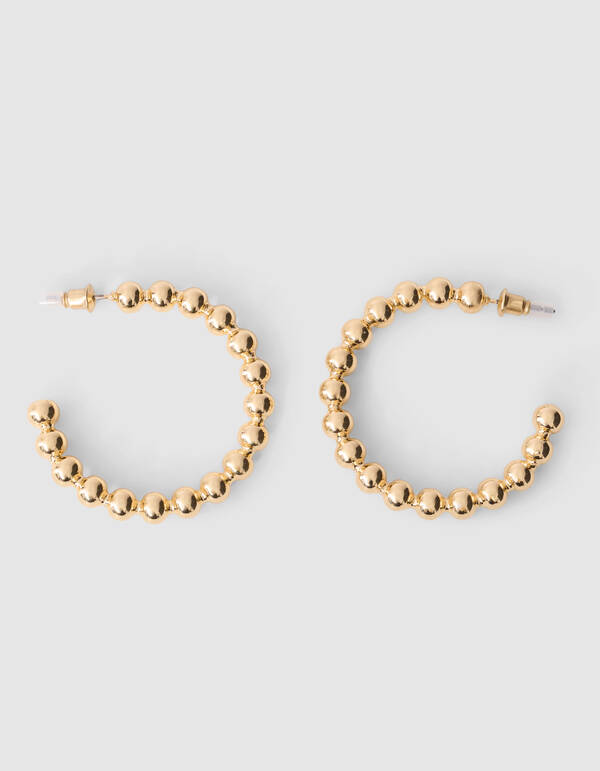 Small Bubble Hoop Oorbellen Goud SHOEBY ACCESSOIRES