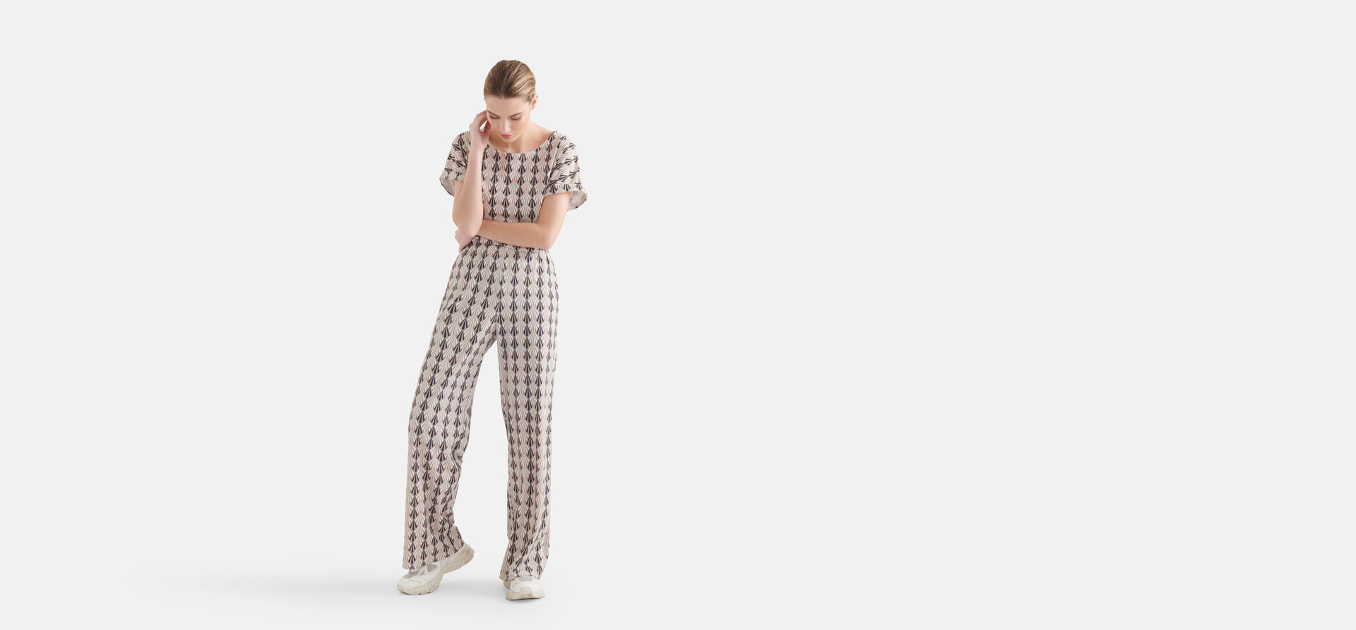 Printed Travel Pantalon By Mieke SHOEBY WOMEN