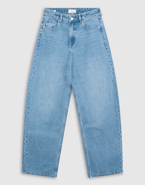 Baggy Fit Jeans Blauw SHOEBY WOMEN