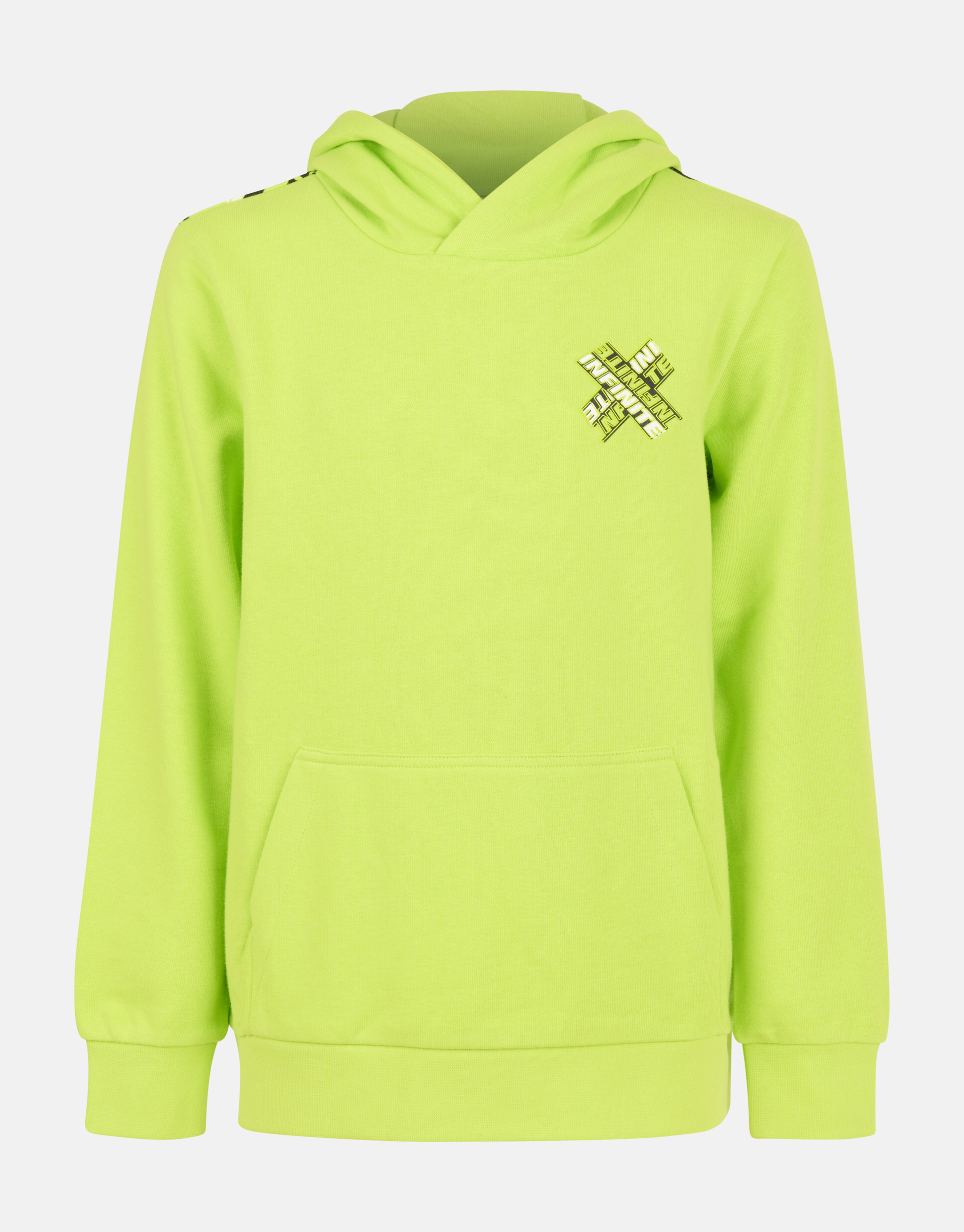 Tekst Hoodie Limoengroen SHOEBY BOYS