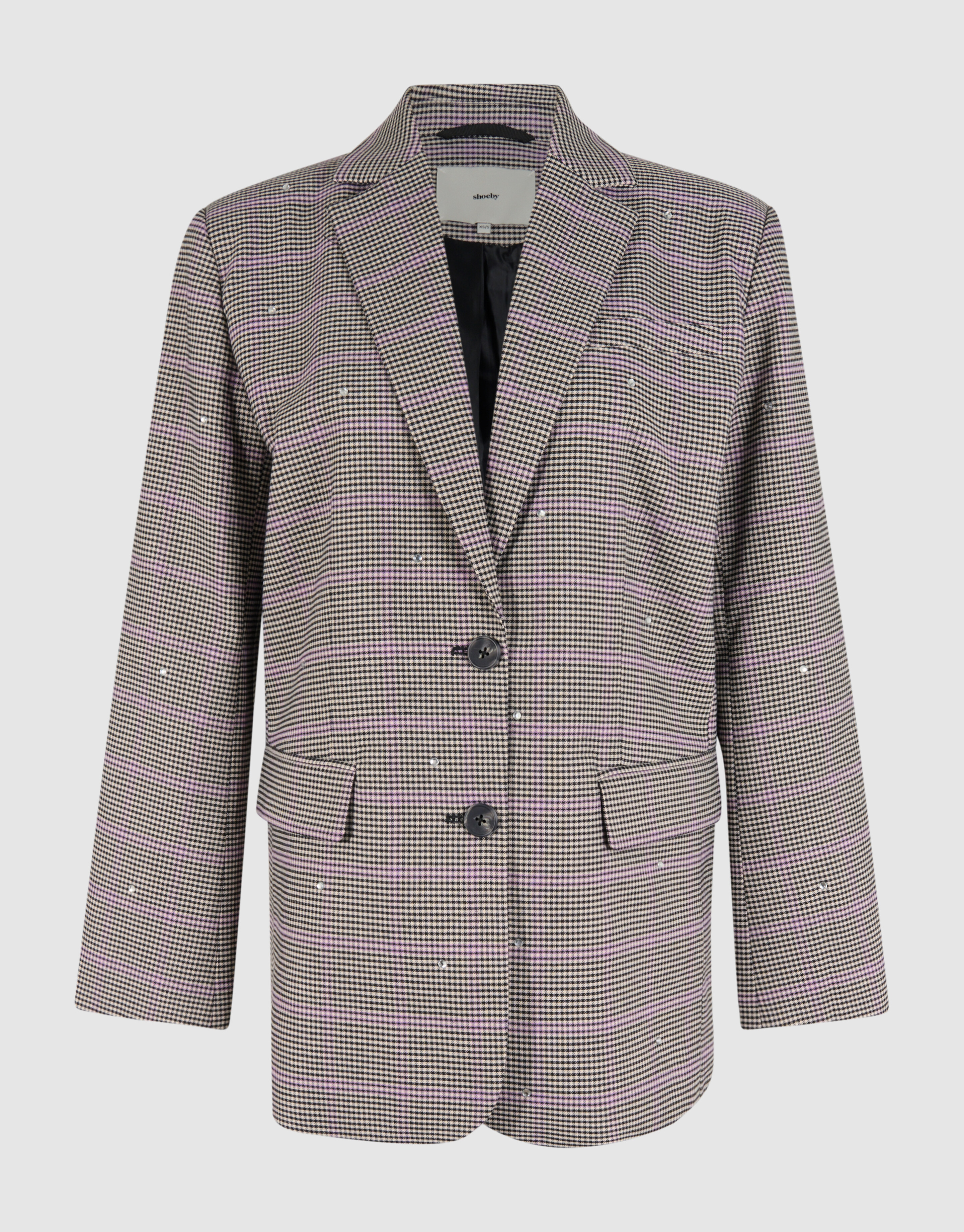 Ruiten Blazer Grijs SHOEBY WOMEN