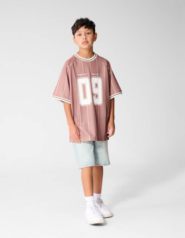 Oversized Sporty T-shirt Bruin SHOEBY BOYS