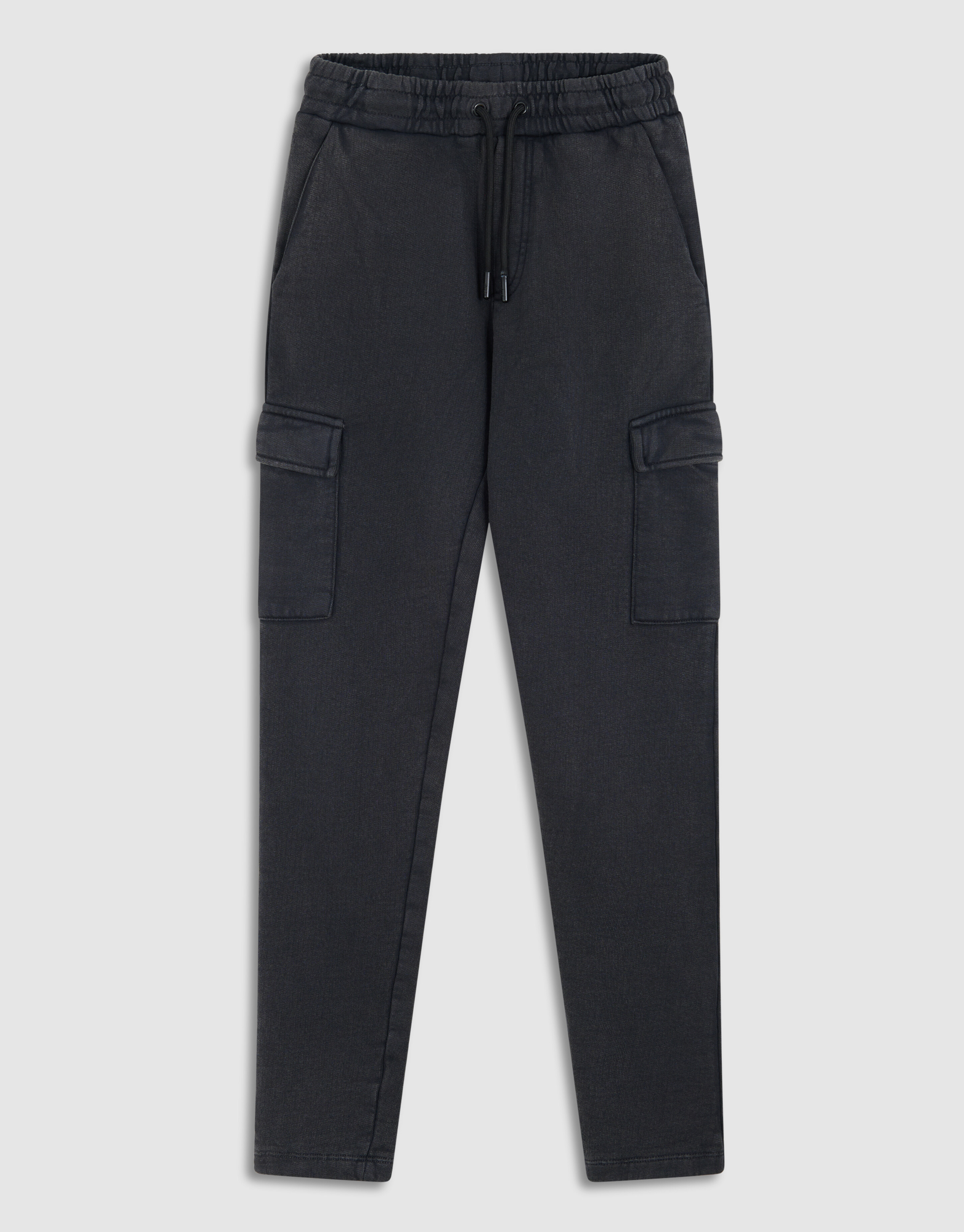 Washed Cargo Broek Donkergrijs SHOEBY BOYS