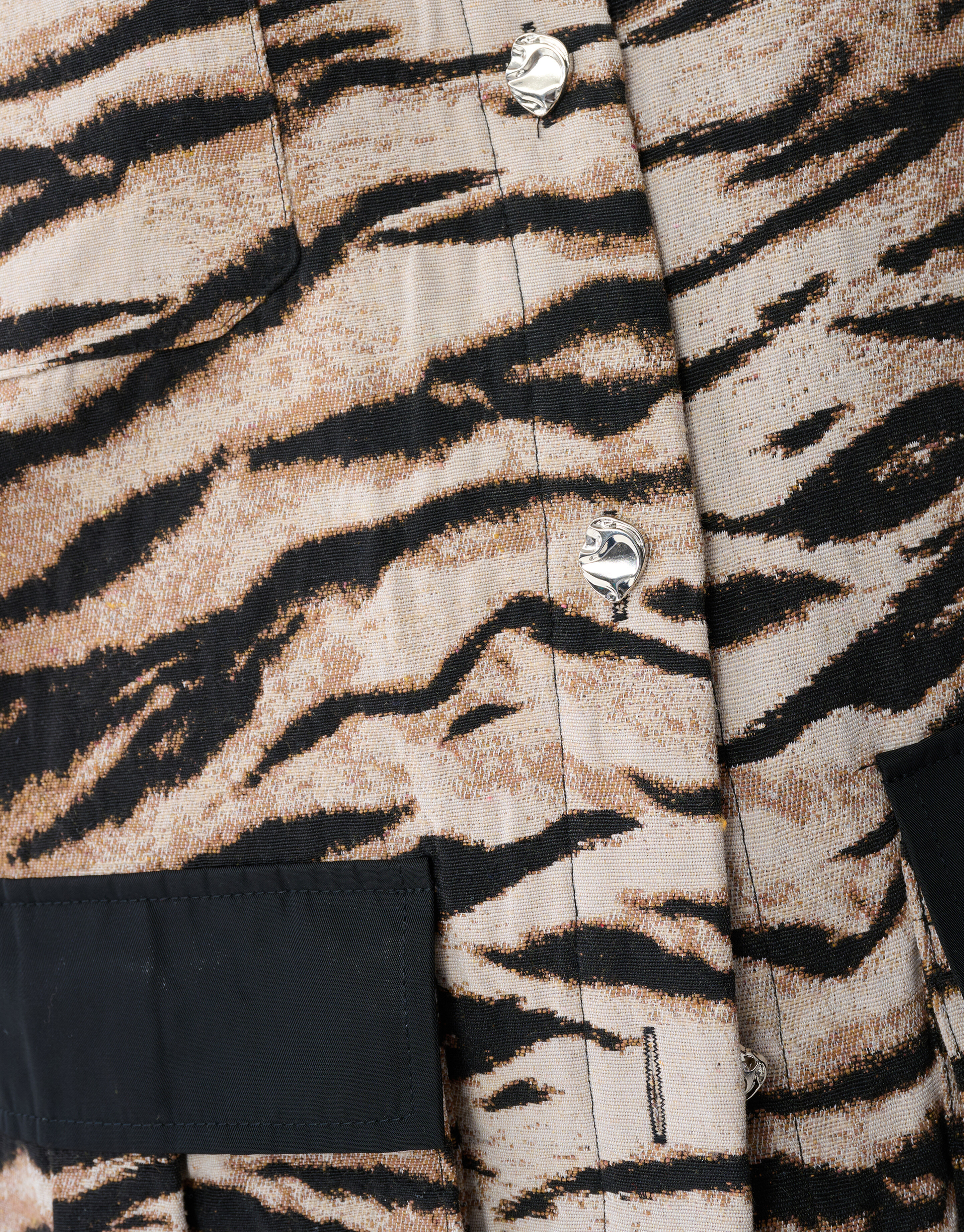 Jacquard Tiger Jack Lichtbruin SHOEBY WOMEN