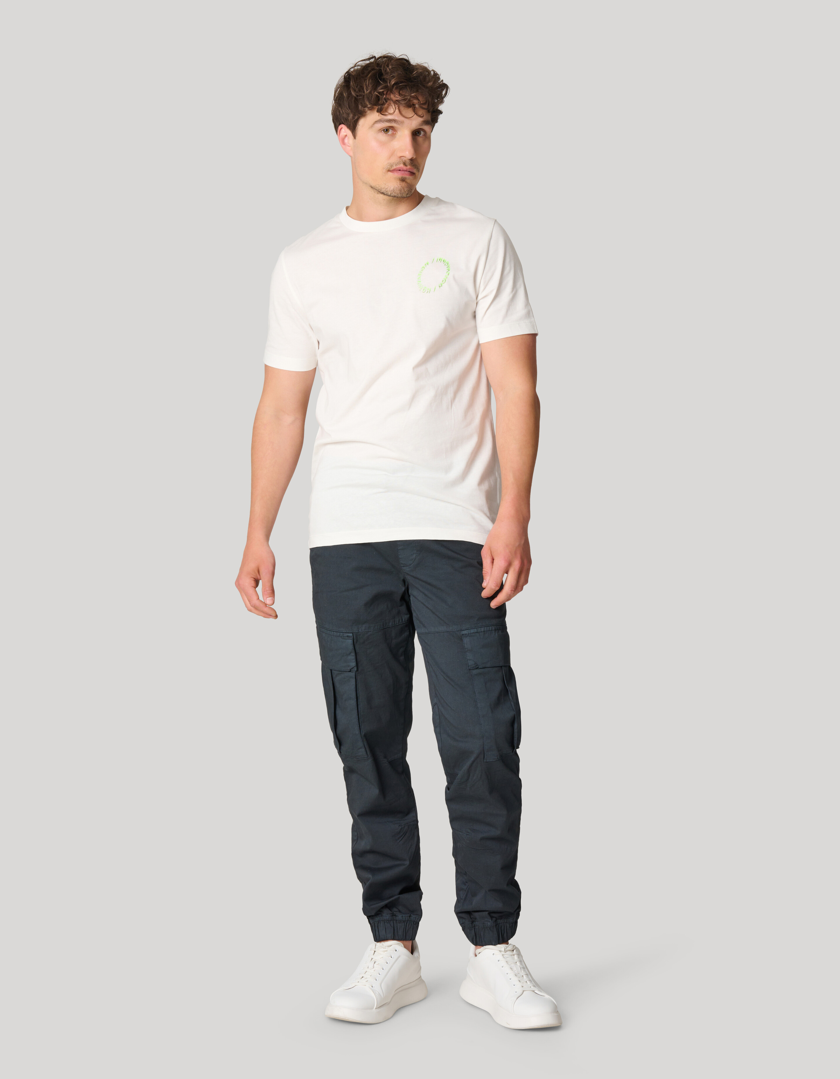 Cargo Broek Donkergrijs SHOEBY MEN