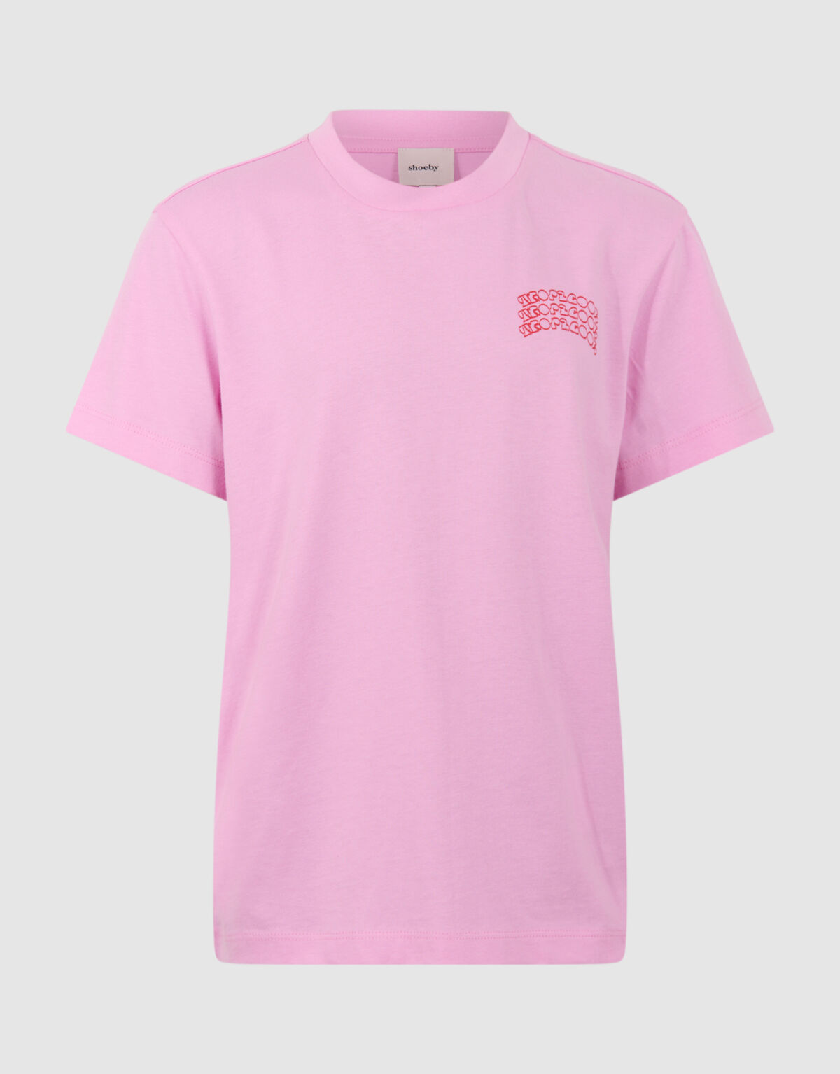 Fruit Disco Artwork T-shirt Roze SHOEBY GIRLS