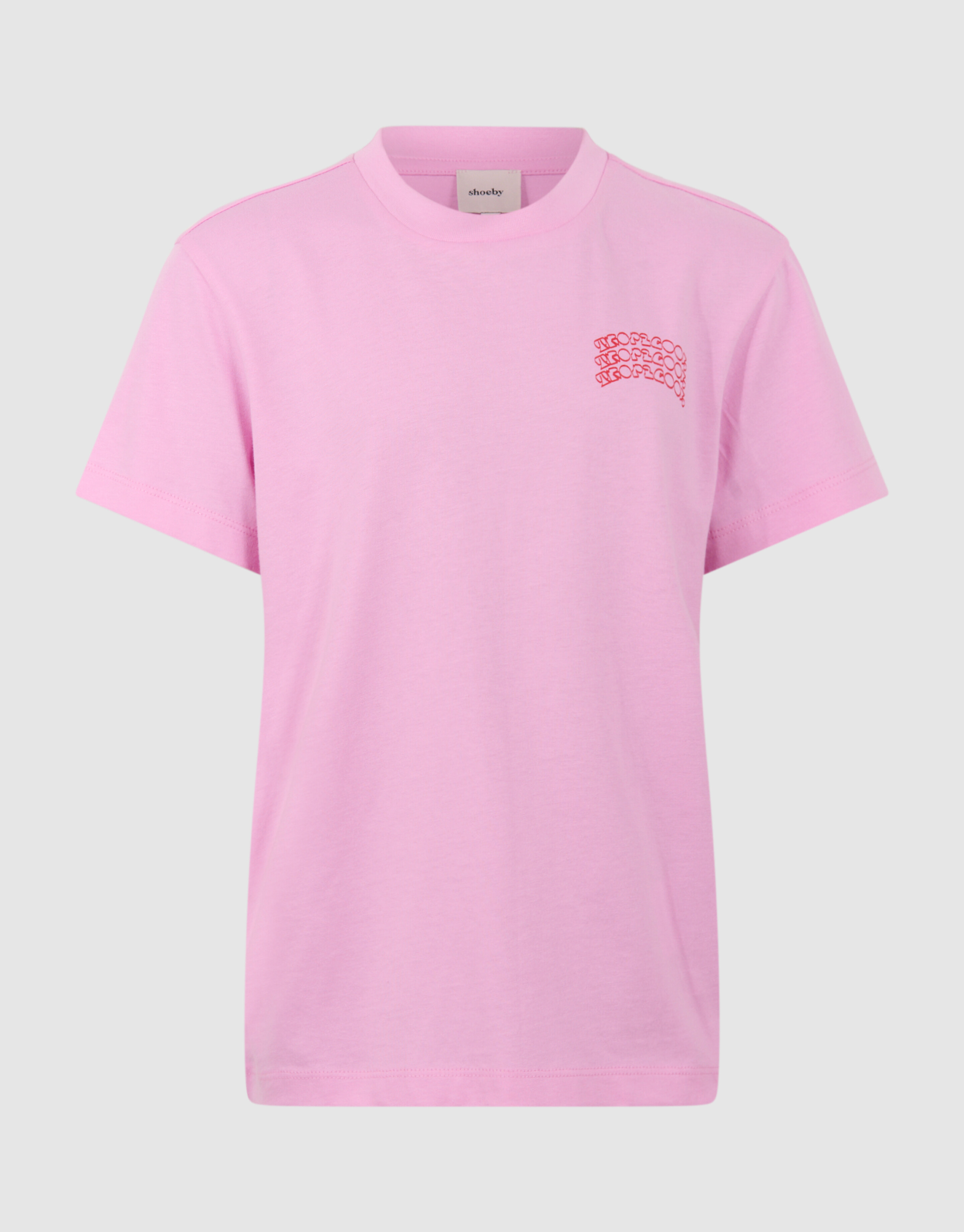 Fruit Disco Artwork T-shirt Roze SHOEBY GIRLS