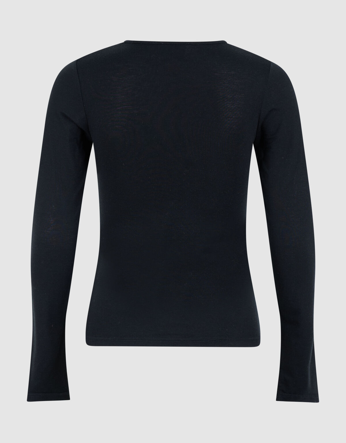 Zachte Longsleeve Top Zwart SHOEBY WOMEN