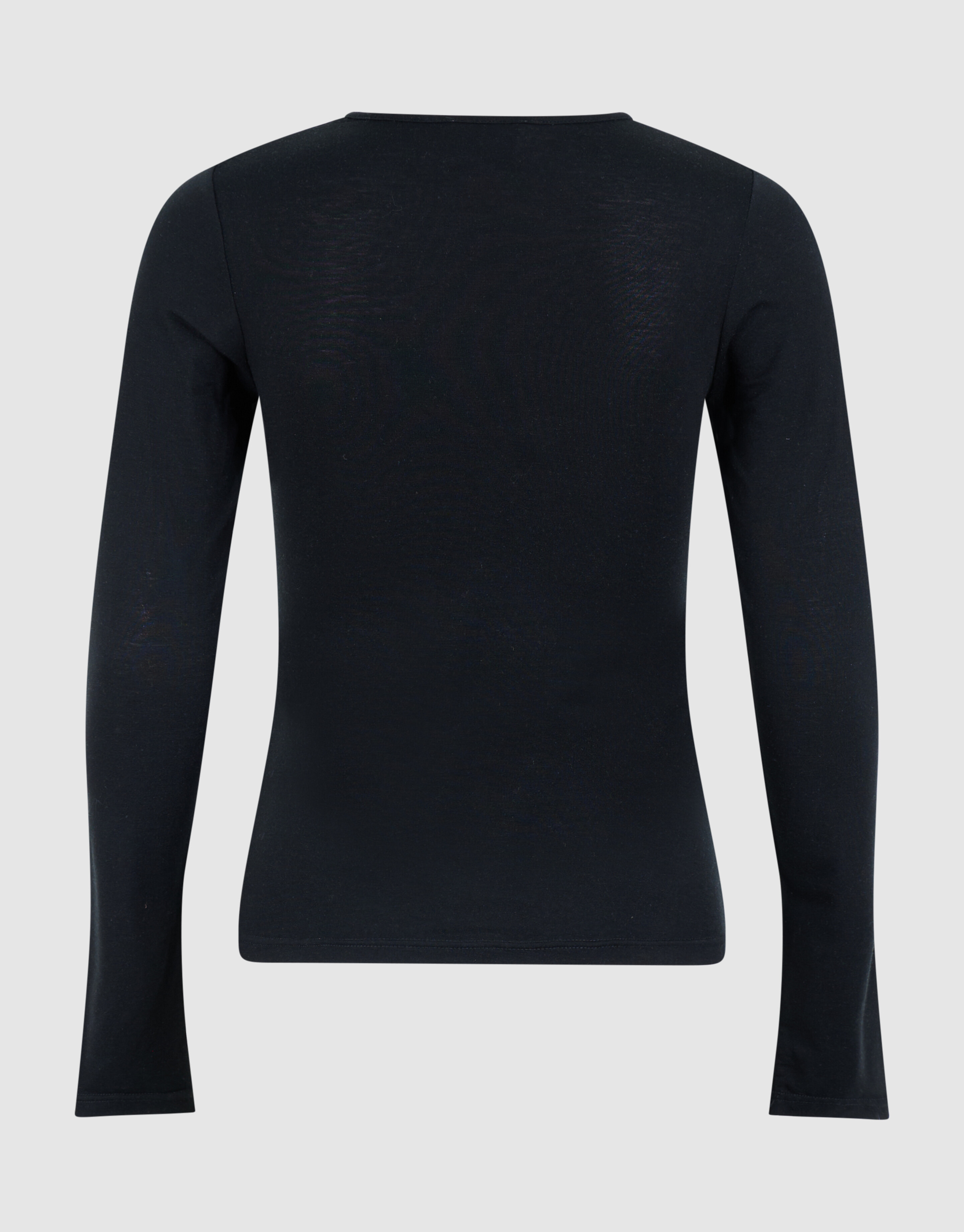 Zachte Longsleeve Top Zwart SHOEBY WOMEN
