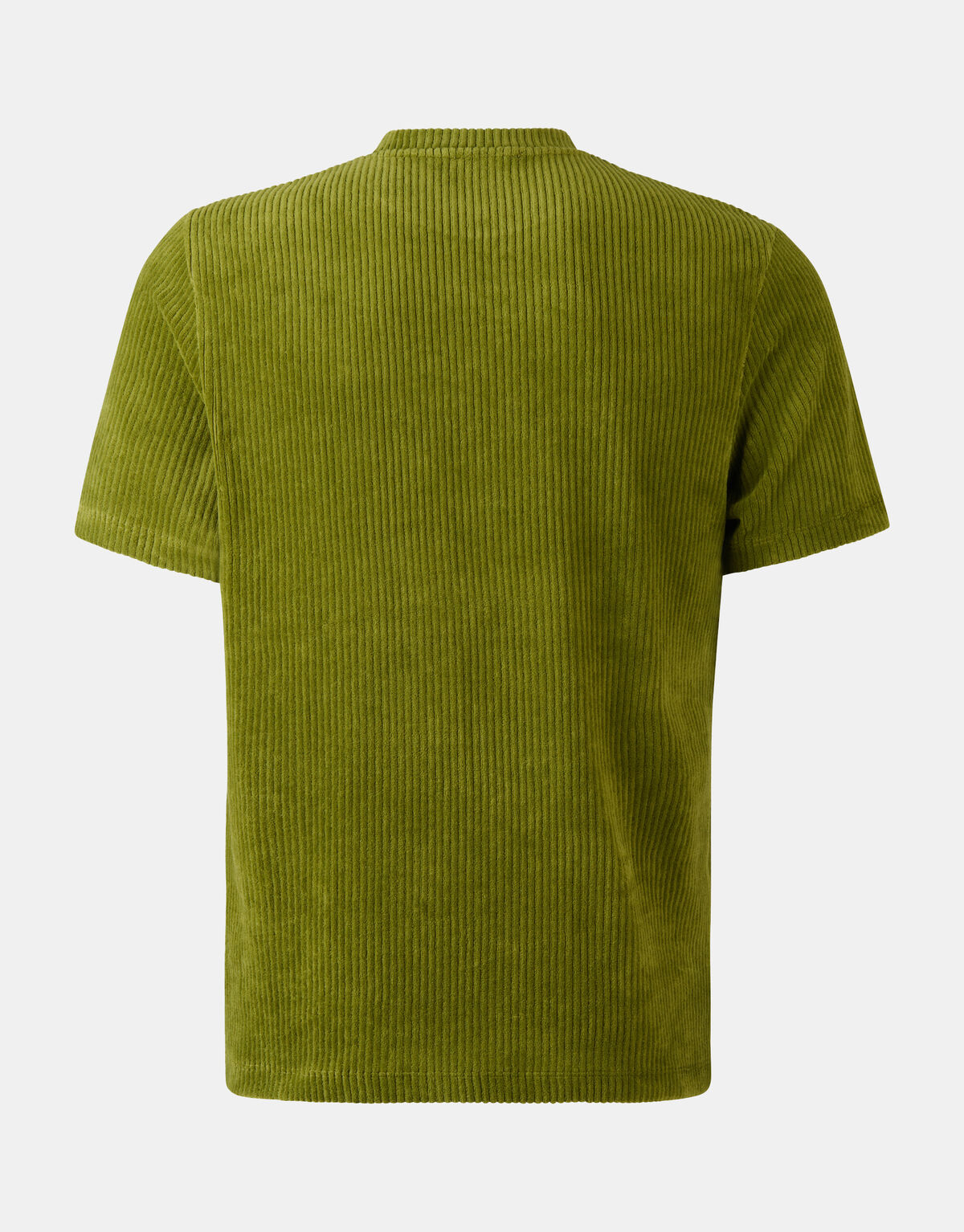 Velvet Rib T-shirt Groen SHOEBY MEN
