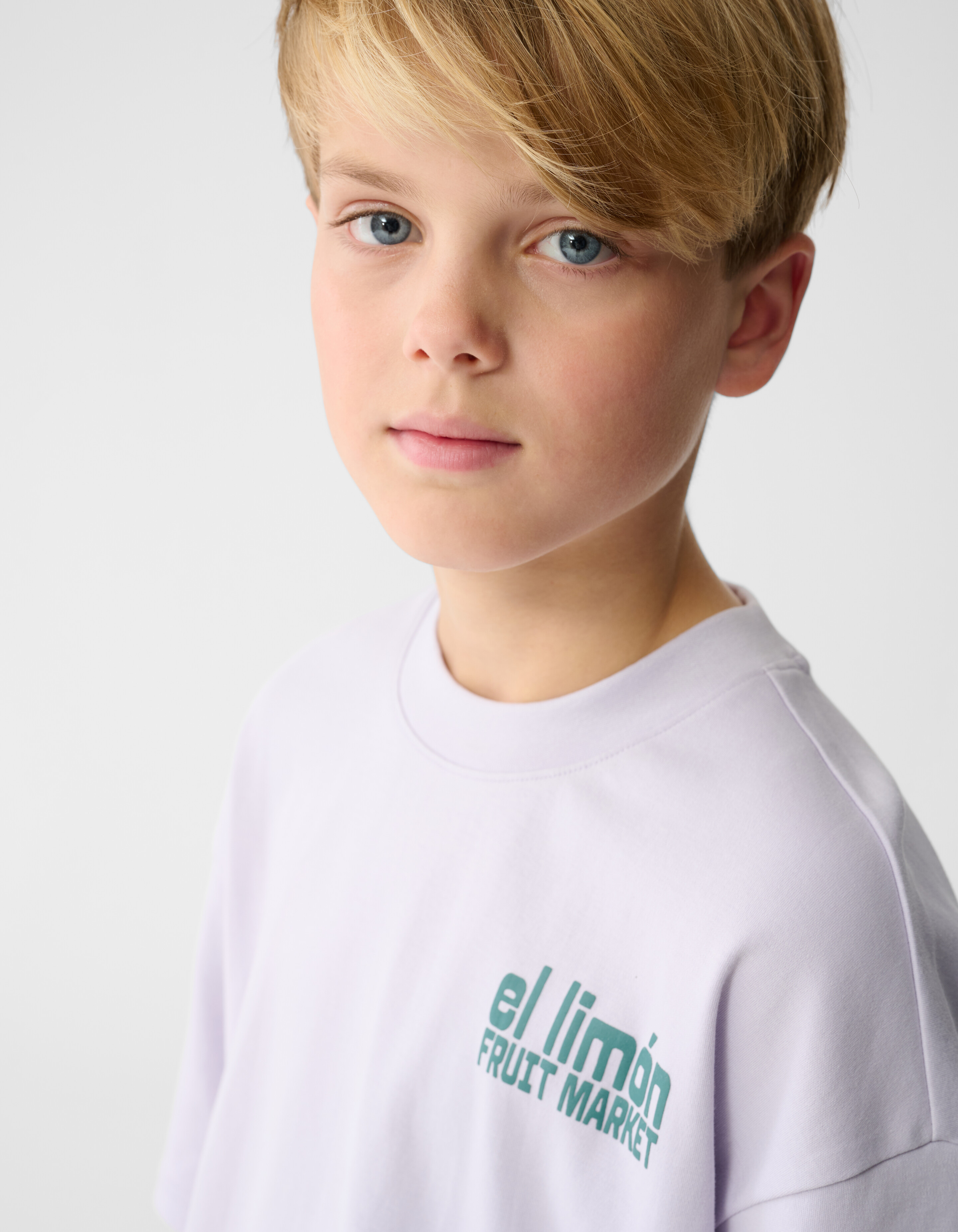 Limon Artwork T-shirt Wit SHOEBY BOYS