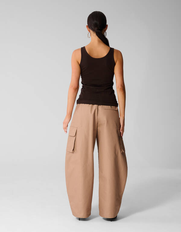 Basis Tanktop Donkerbruin SHOEBY WOMEN