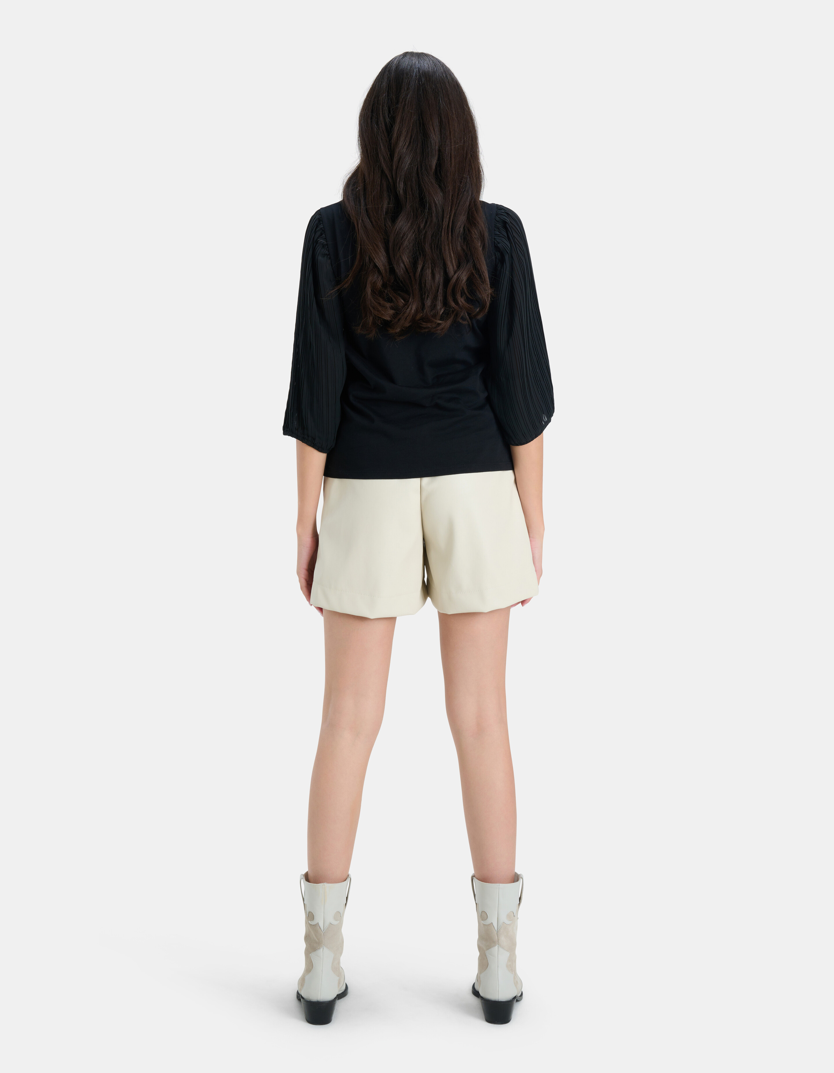 Plisse T-shirt EKSEPT
