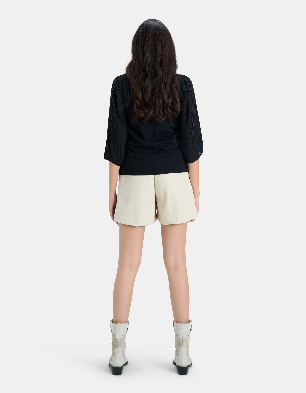 Plisse T-shirt EKSEPT