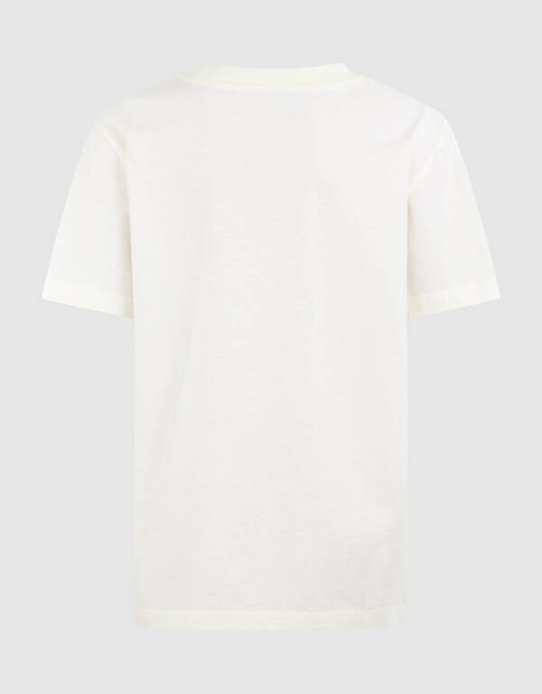 Urban Artwork T-shirt Gebroken Wit SHOEBY BOYS