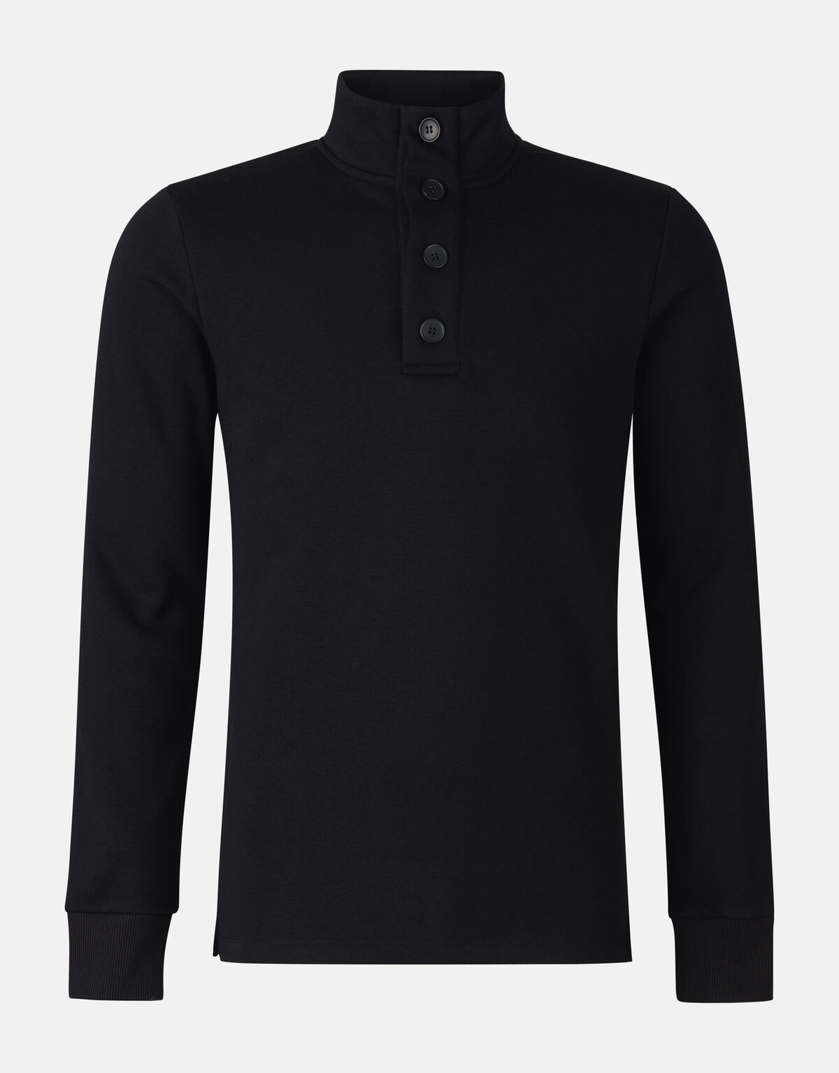 Knopen Sweater Zwart SHOEBY MEN