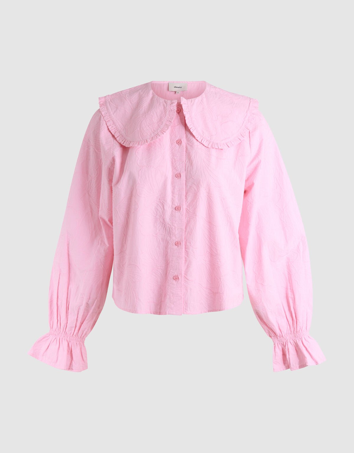 Flower Cord Blouse Roze SHOEBY WOMEN