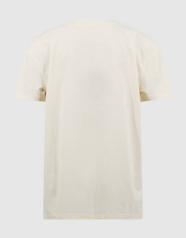 Athletics Artwork T-shirt Gebroken Wit SHOEBY GIRLS