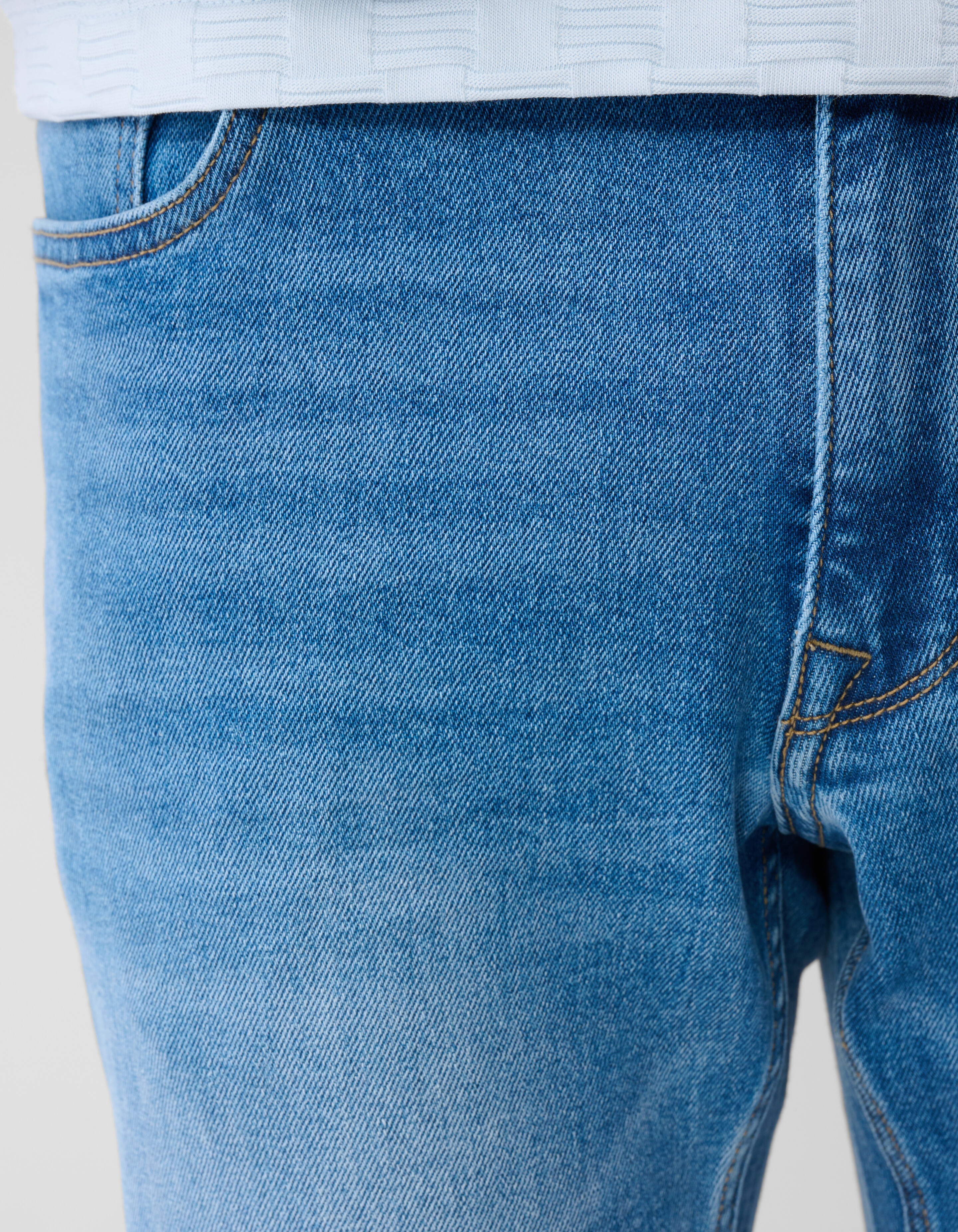 Straight Fit Jeans Midblue L34 SHOEBY MEN
