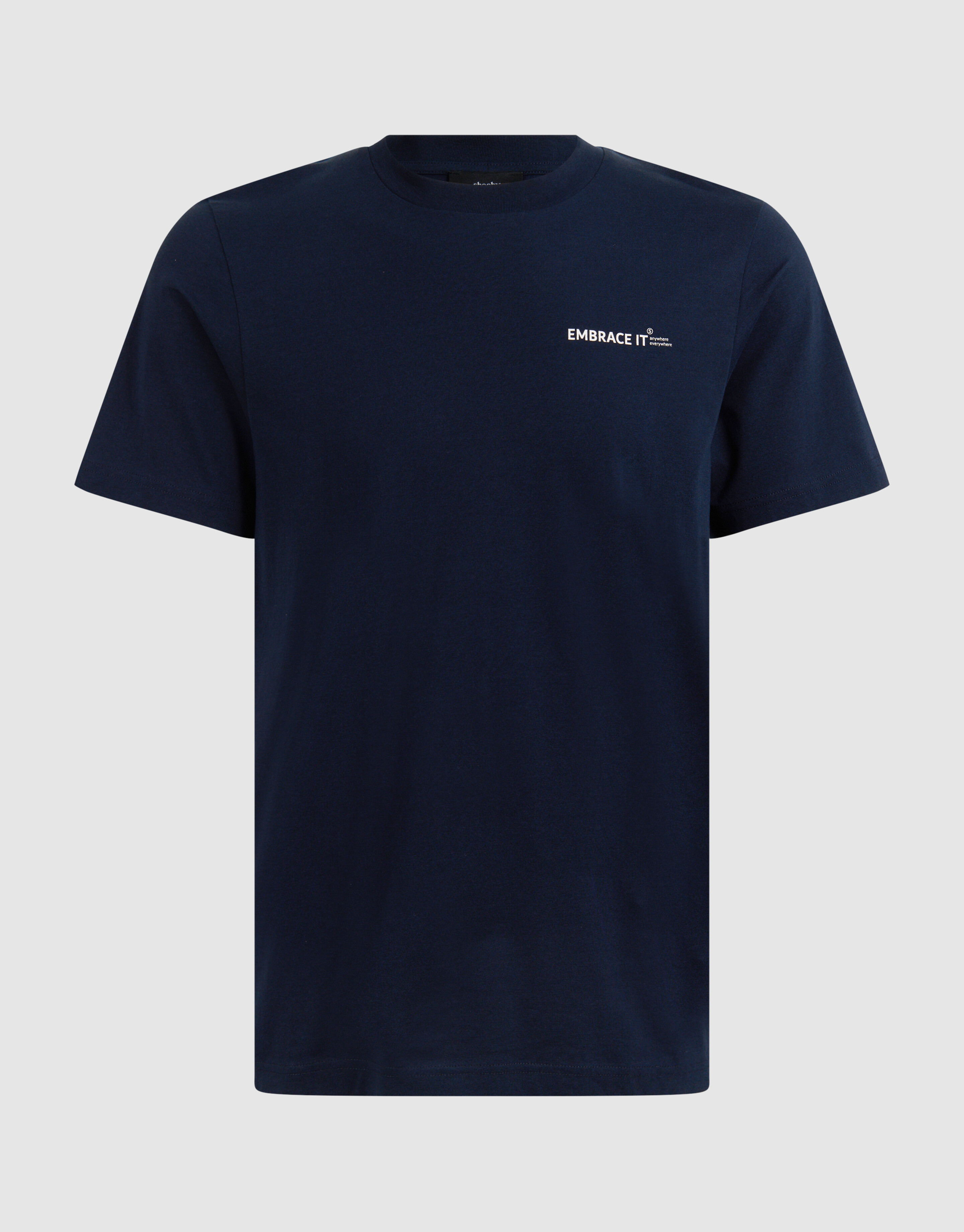 Embrace Artwork T-shirt Donkerblauw SHOEBY MEN