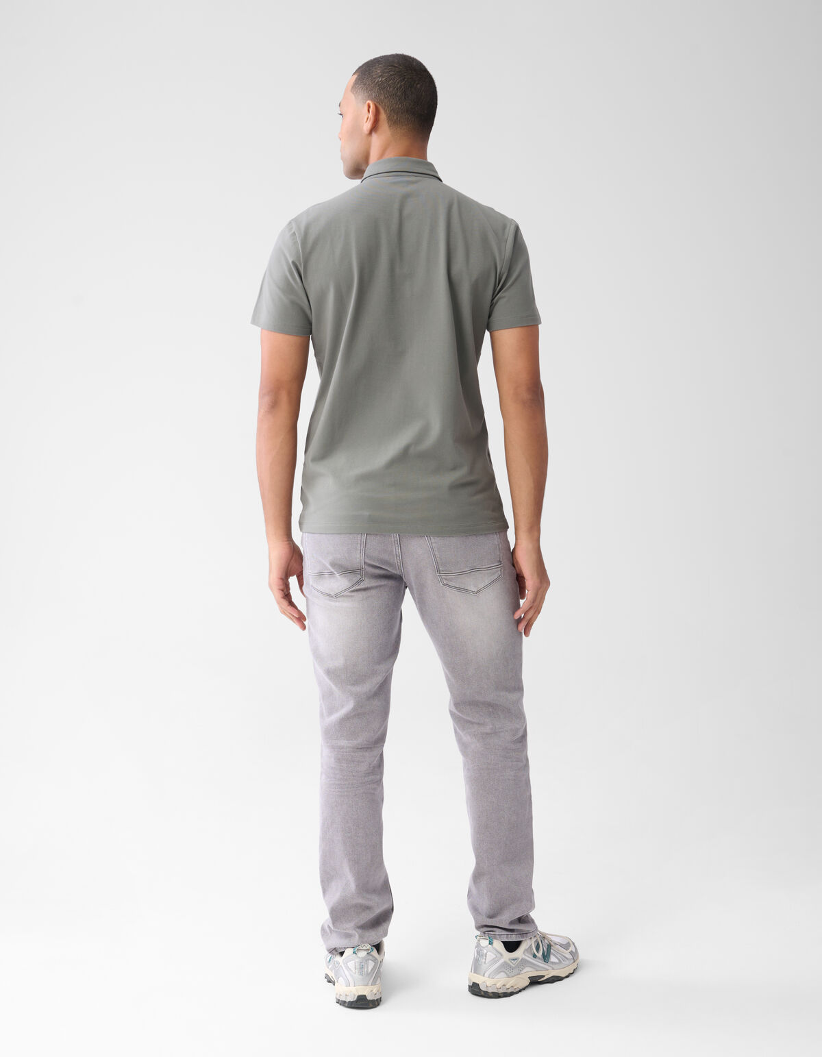 Jersey Polo Donkergroen SHOEBY MEN