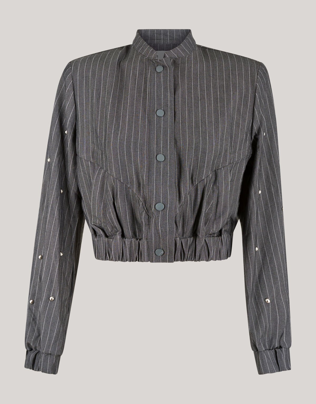 Studs Bomber Donkergrijs SHOEBY WOMEN