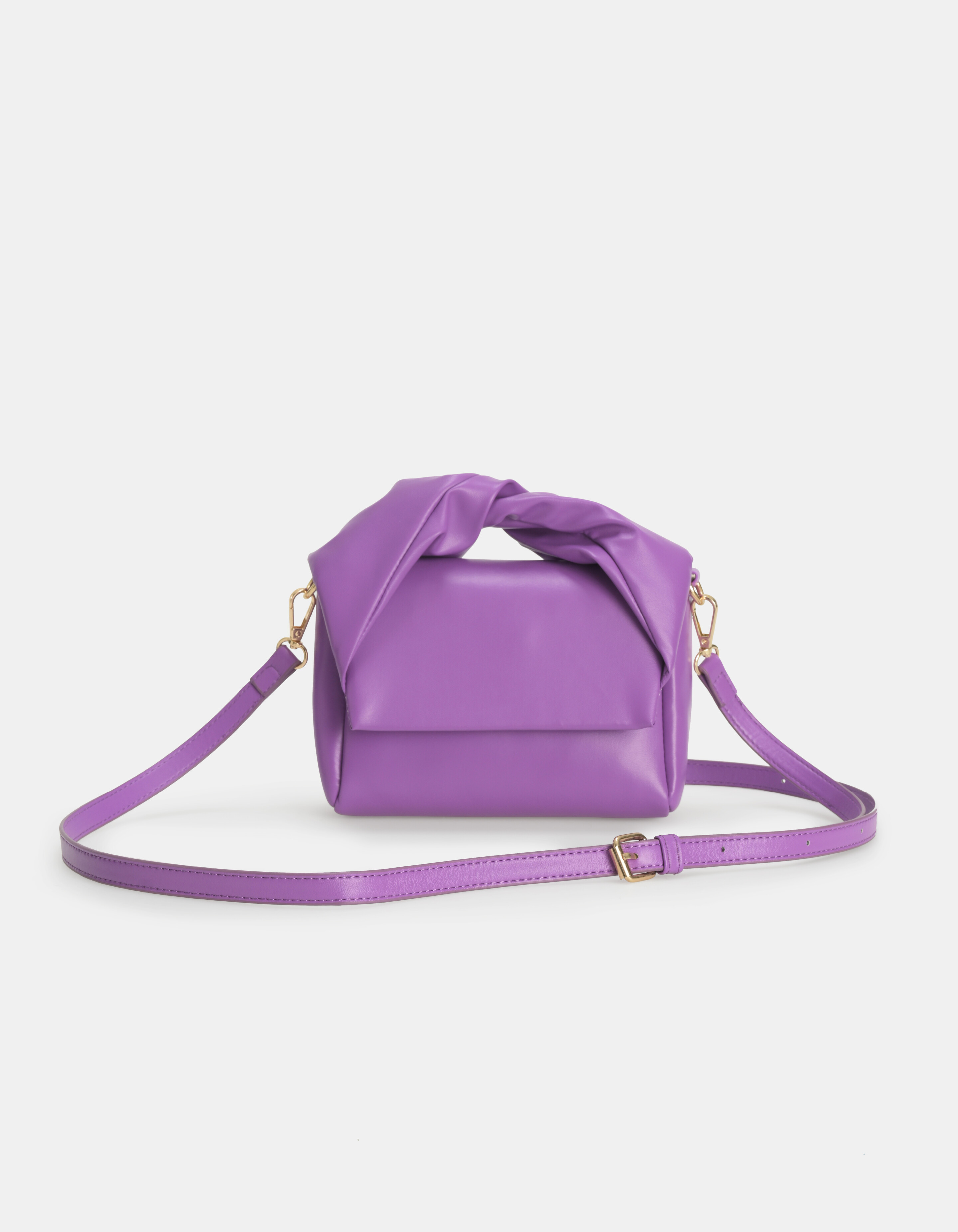 Small Twisted Tas Paars SHOEBY ACCESSOIRES