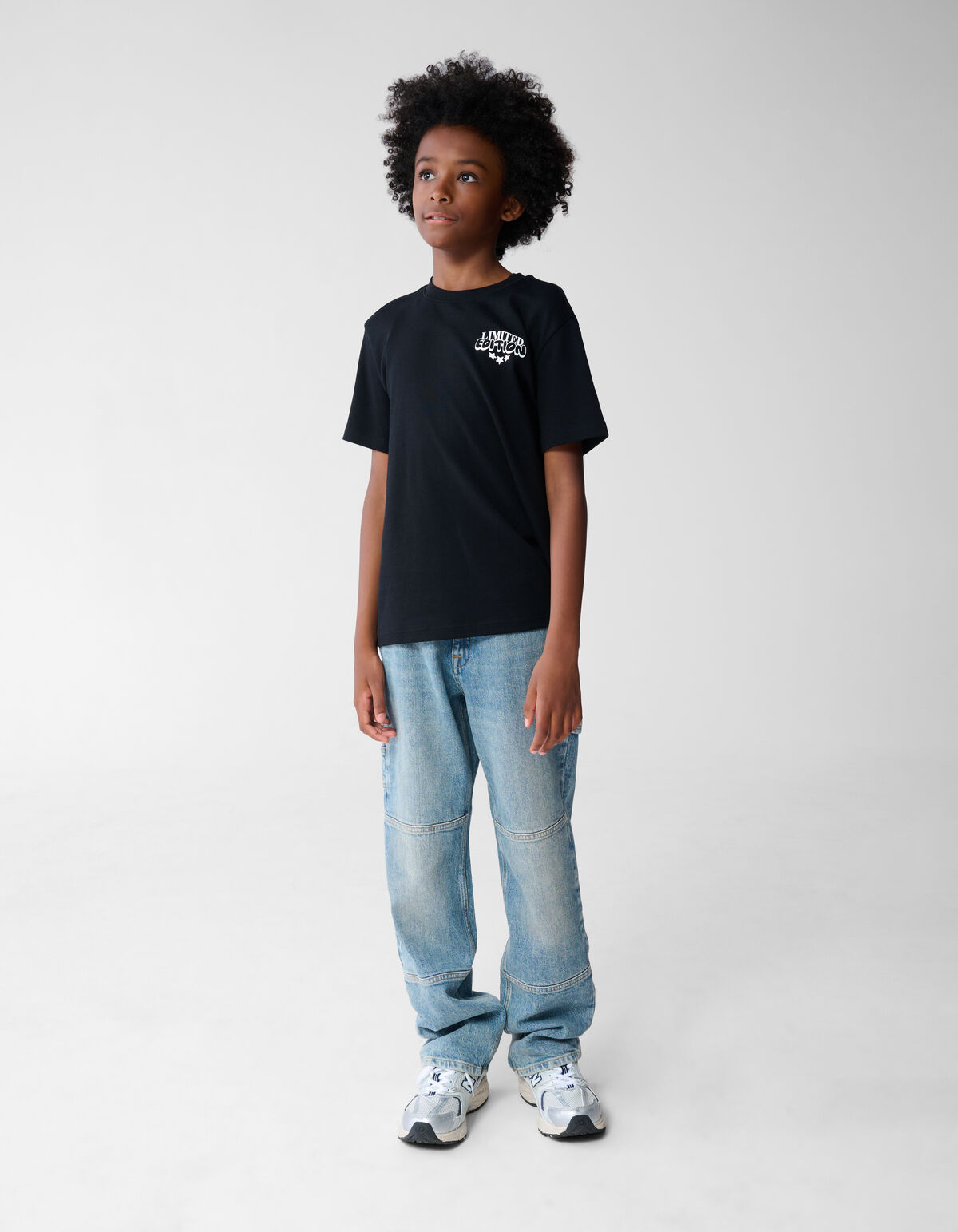 Carpenter Straight Fit Jeans Blauw SHOEBY BOYS