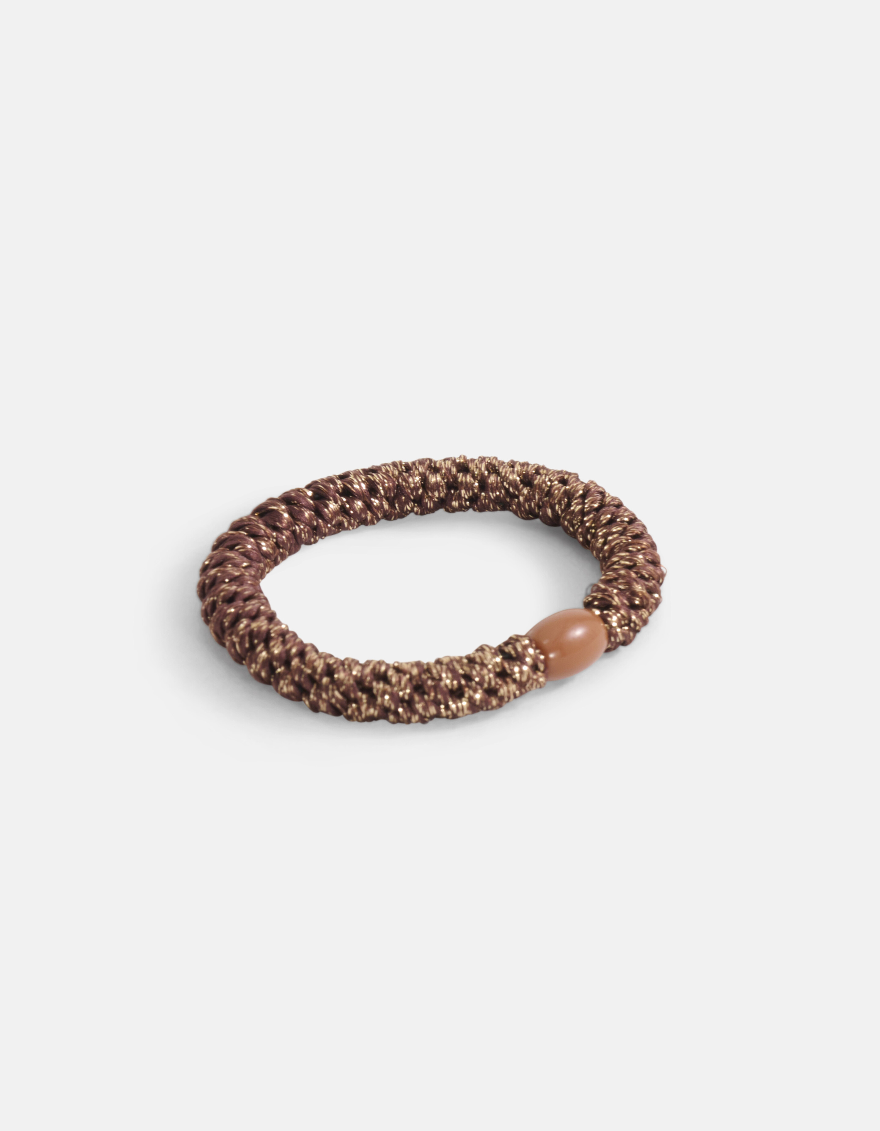 Lurex Haarelastiek Brons SHOEBY ACCESSOIRES