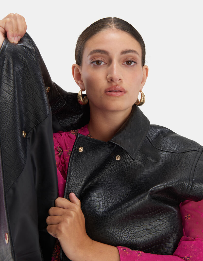 Croco Gilet by Fred van Leer