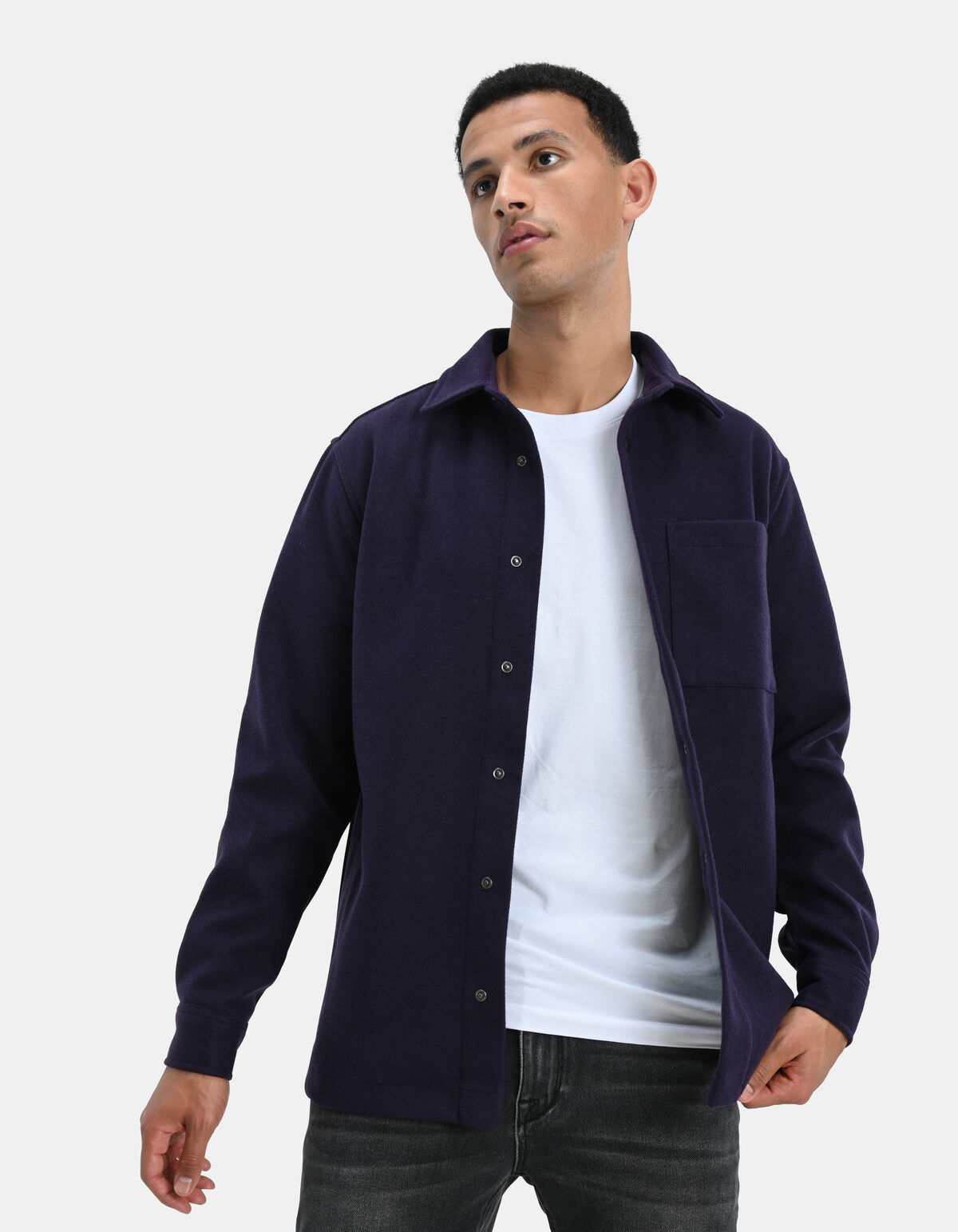 Brushed Overshirt SHOEBY MEN