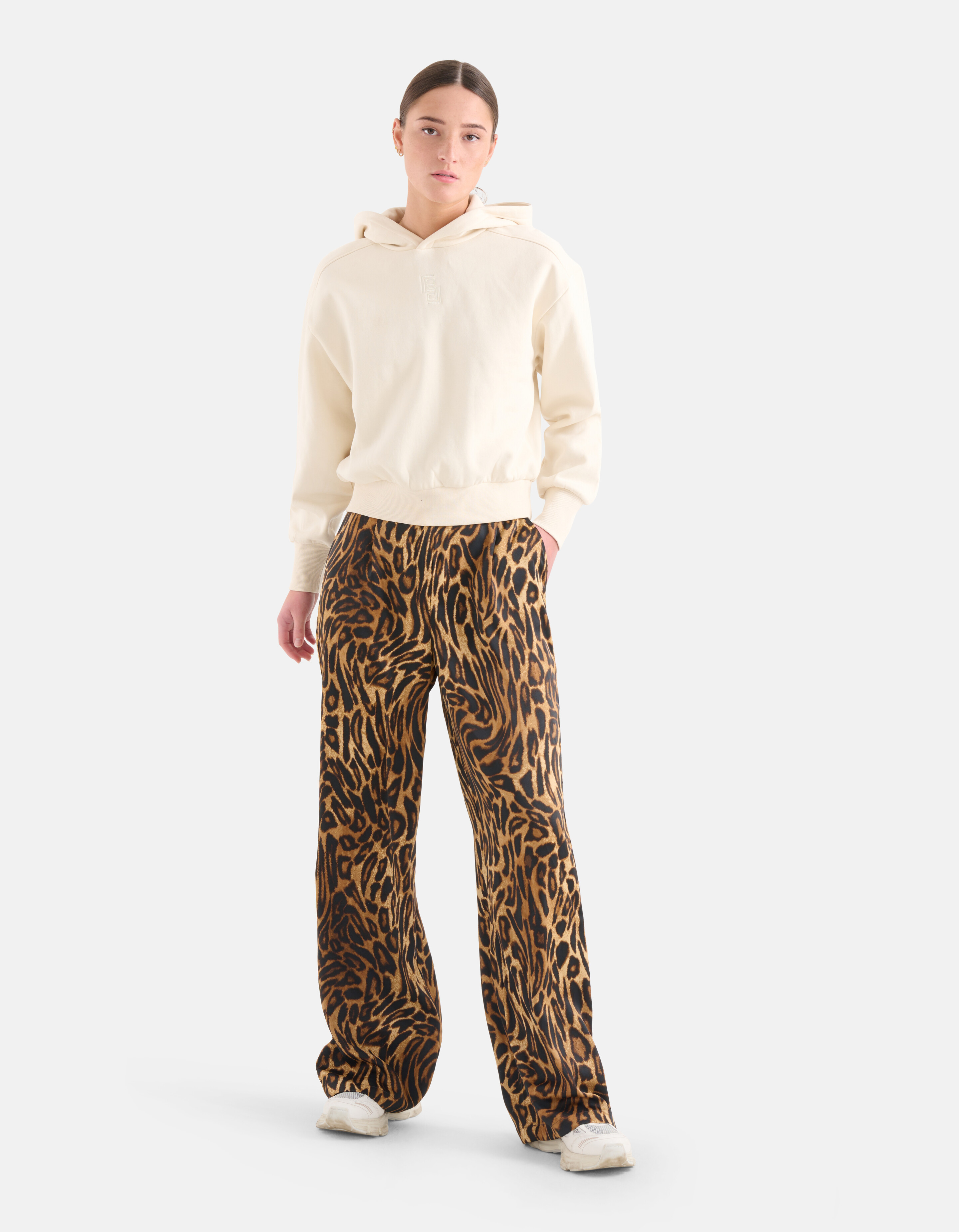 Basis Hoodie Gebroken Wit SHOEBY WOMEN