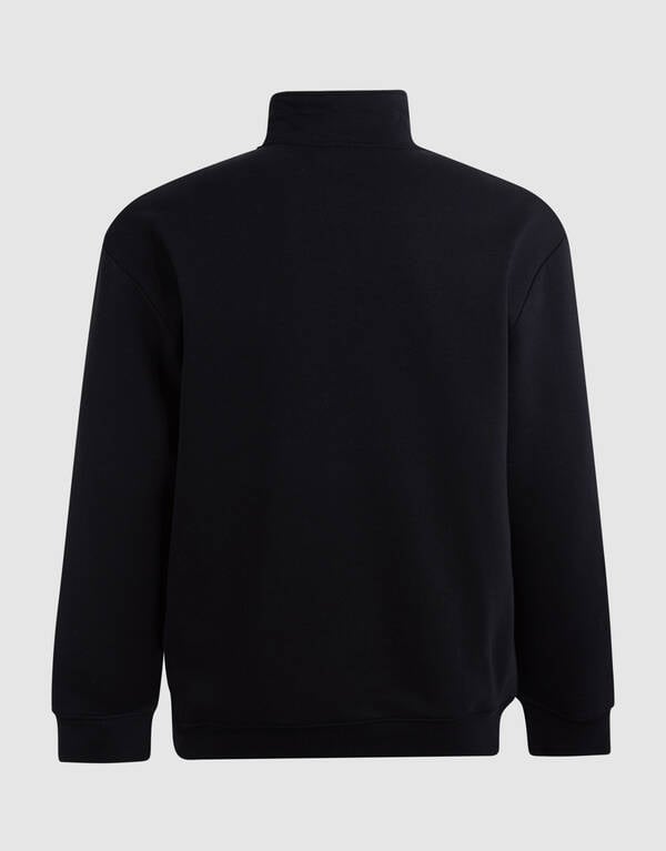 Half Zip Sweater Zwart SHOEBY MEN