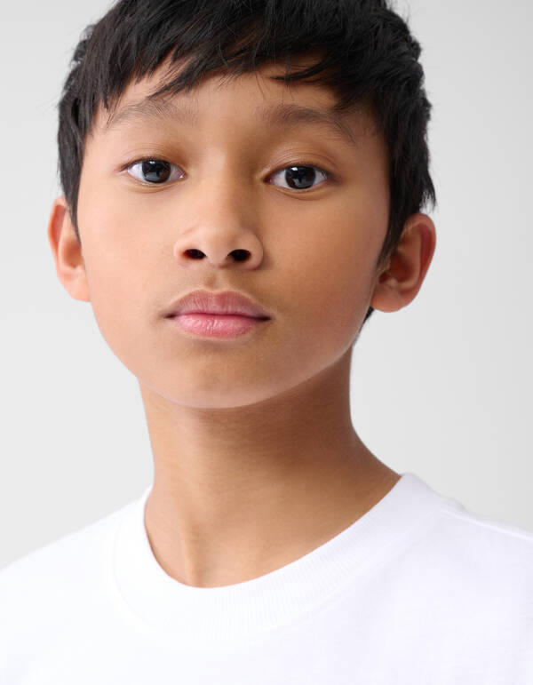 Gear Up Tekst T-shirt Wit SHOEBY BOYS