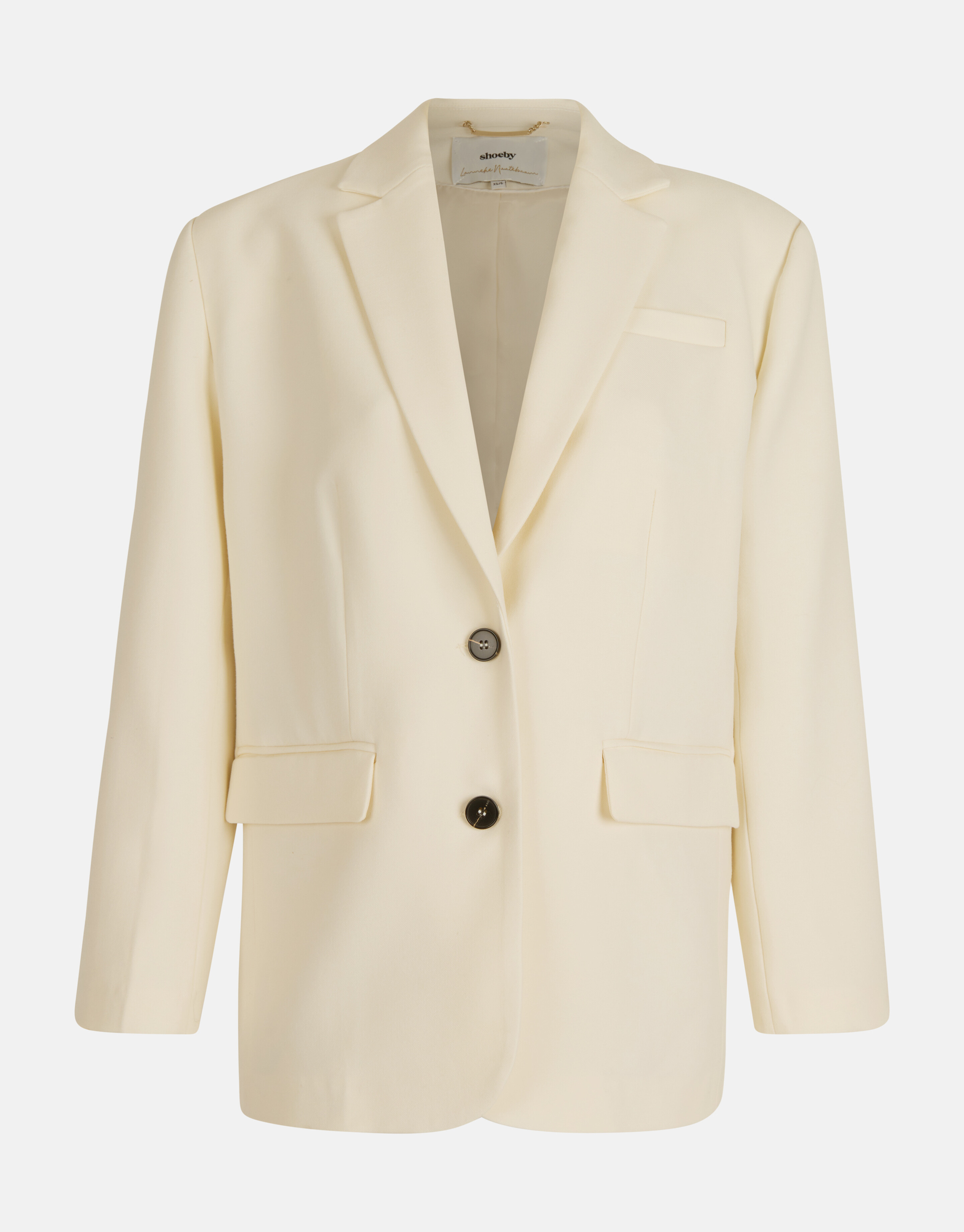 Oversized Blazer Gebroken Wit SHOEBY WOMEN