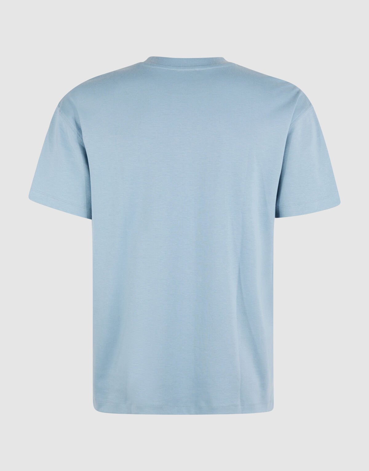 Embroidery Badge T-shirt Lichtblauw SHOEBY MEN