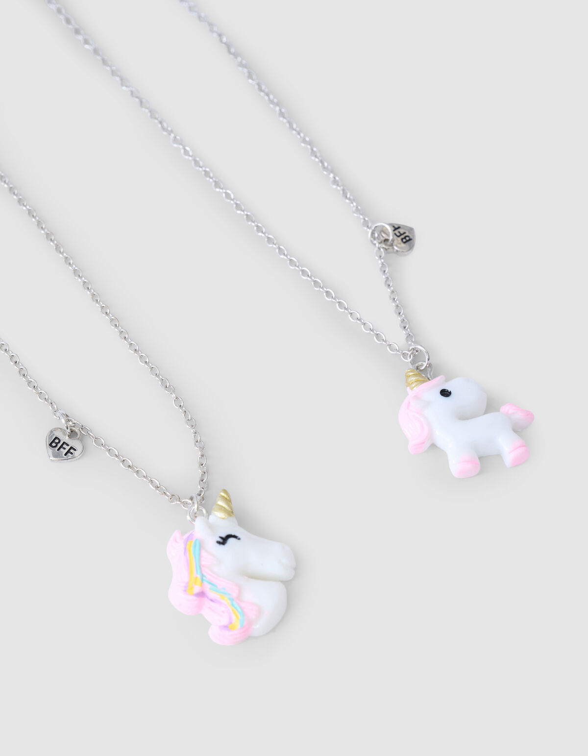 Unicorn BFF Ketting Zilver SHOEBY ACCESSOIRES