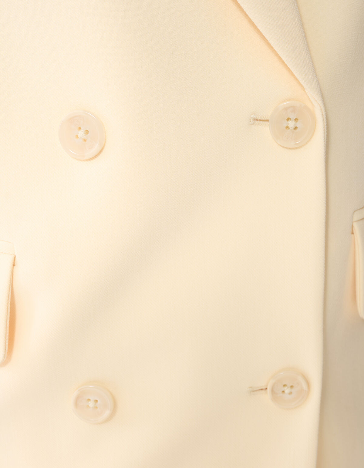 Short Sleeve Blazer Jurk Lichtgeel SHOEBY WOMEN