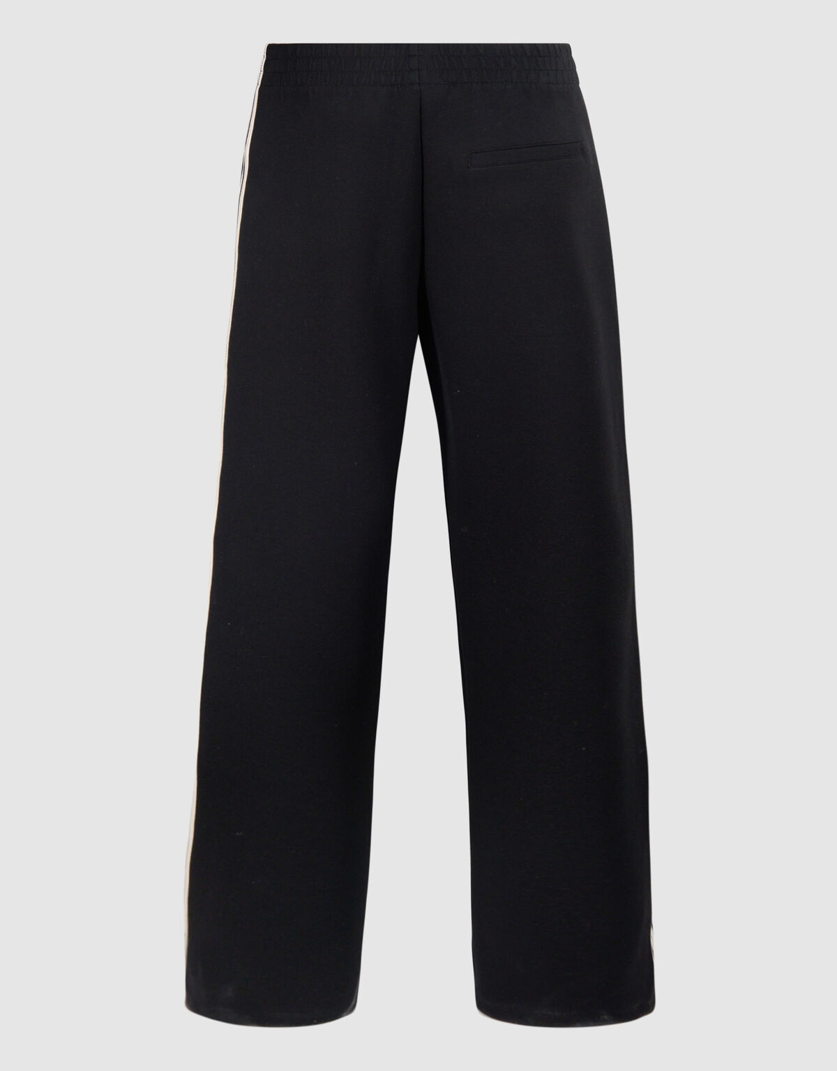 Sporty Wide Leg Broek Zwart SHOEBY WOMEN