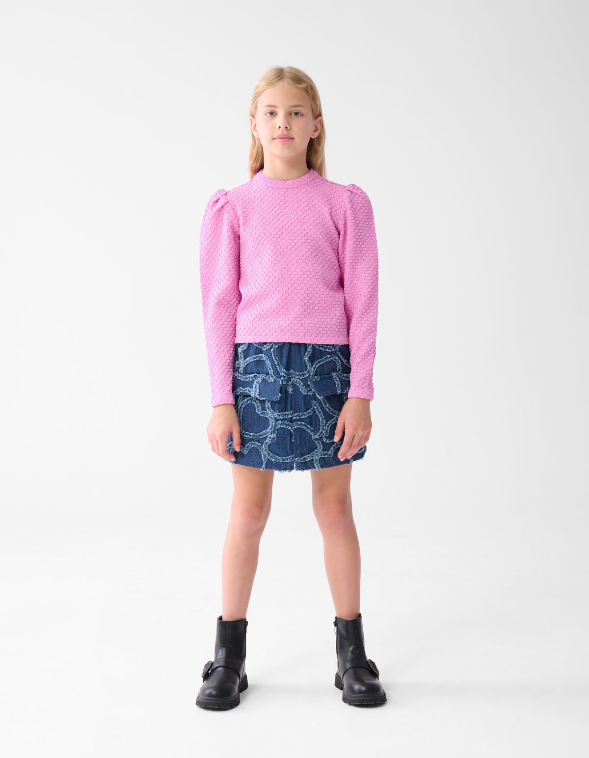 Structuur Top Roze SHOEBY GIRLS