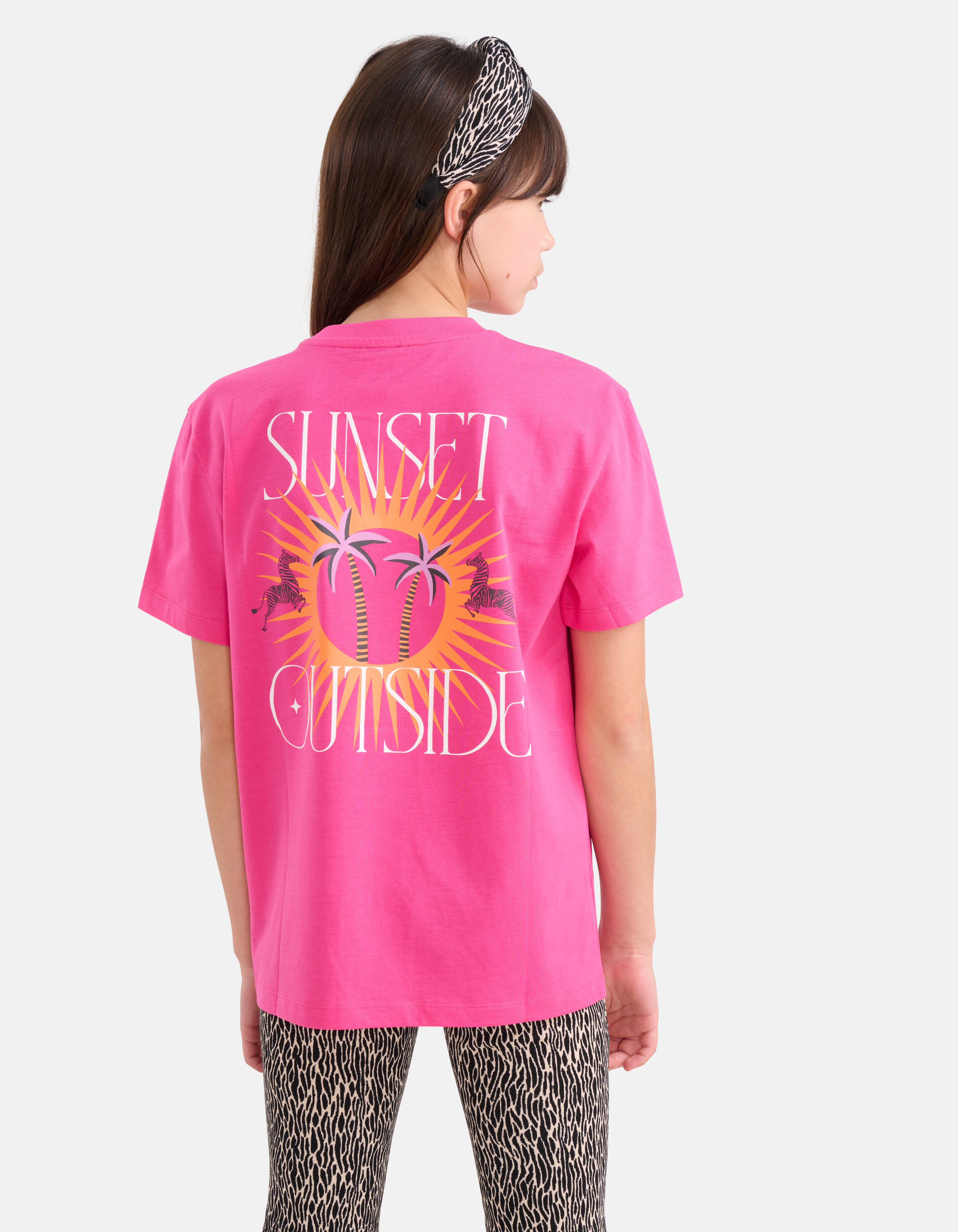 Artwork T-shirt Roze SHOEBY GIRLS