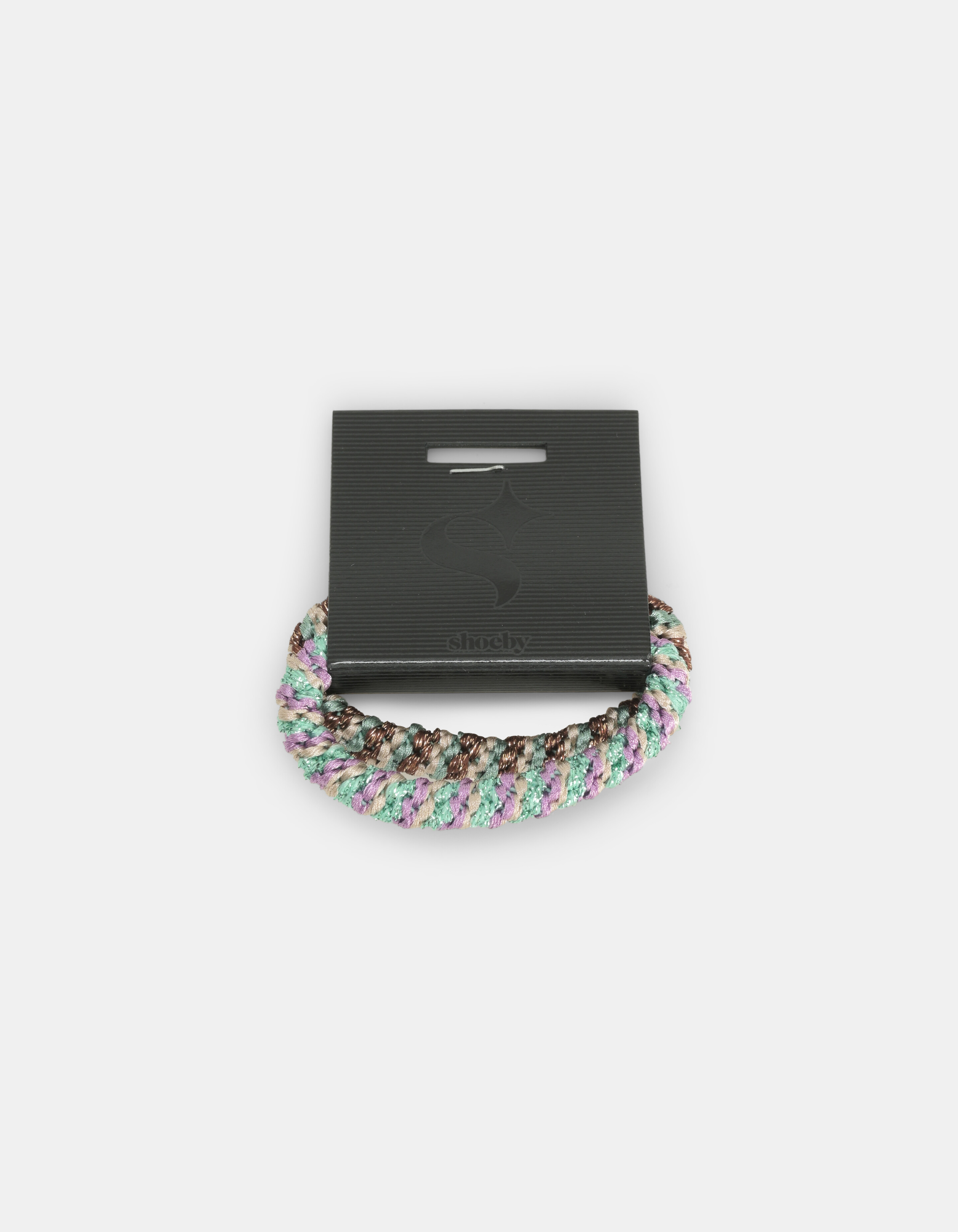 Haarelastiek Set Groen SHOEBY ACCESSOIRES