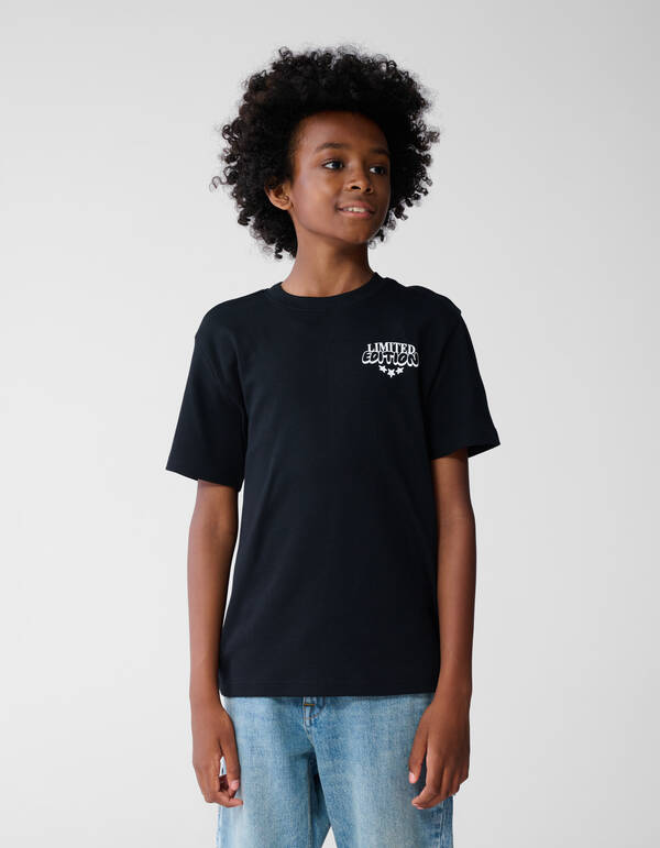 Limited Edition Artwork T-shirt Zwart SHOEBY BOYS
