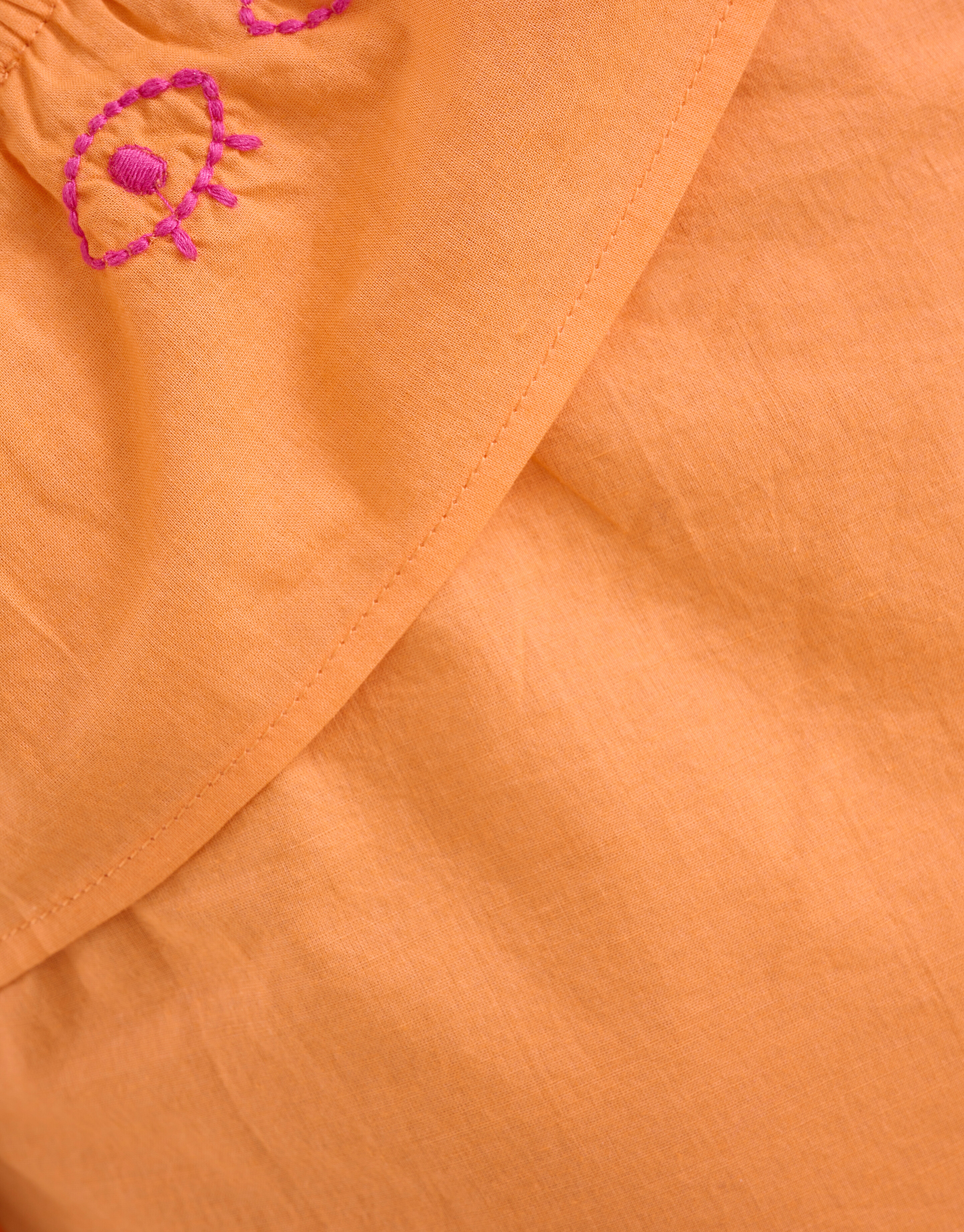 Embroidery Top Oranje SHOEBY GIRLS