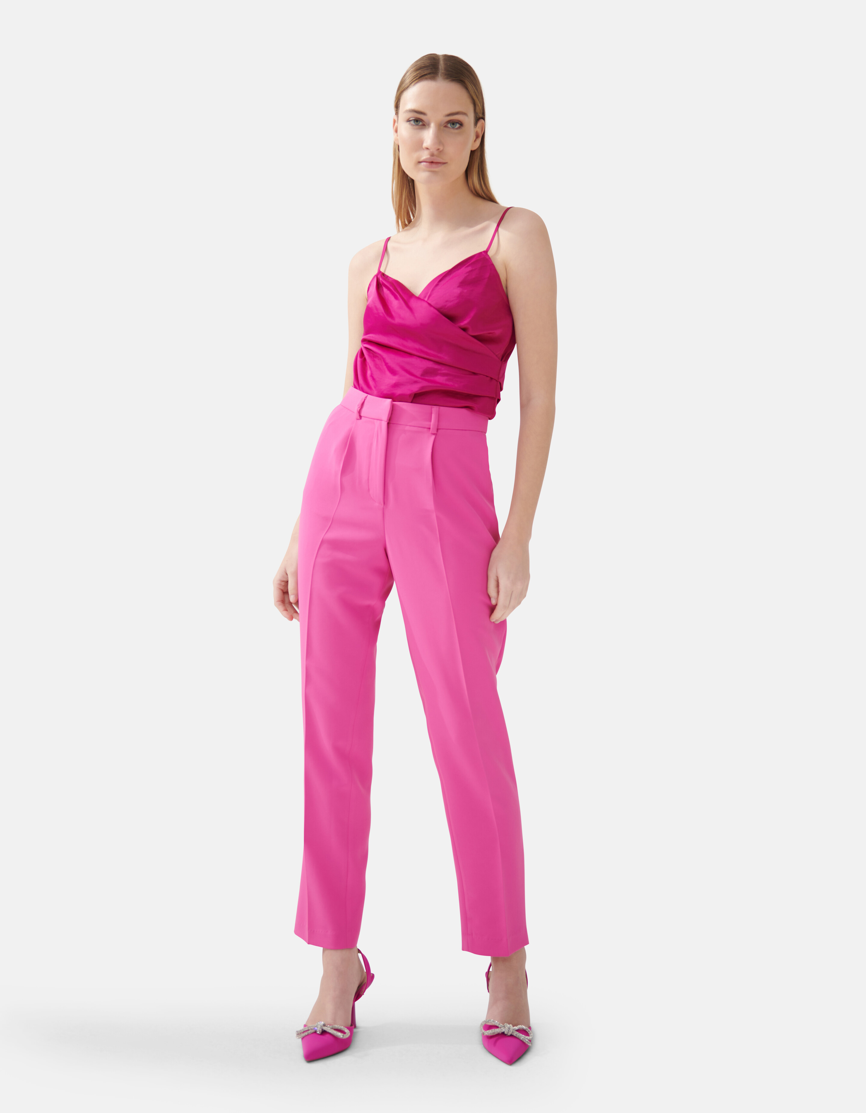 Straight Fit Pantalon Roze SHOEBY WOMEN