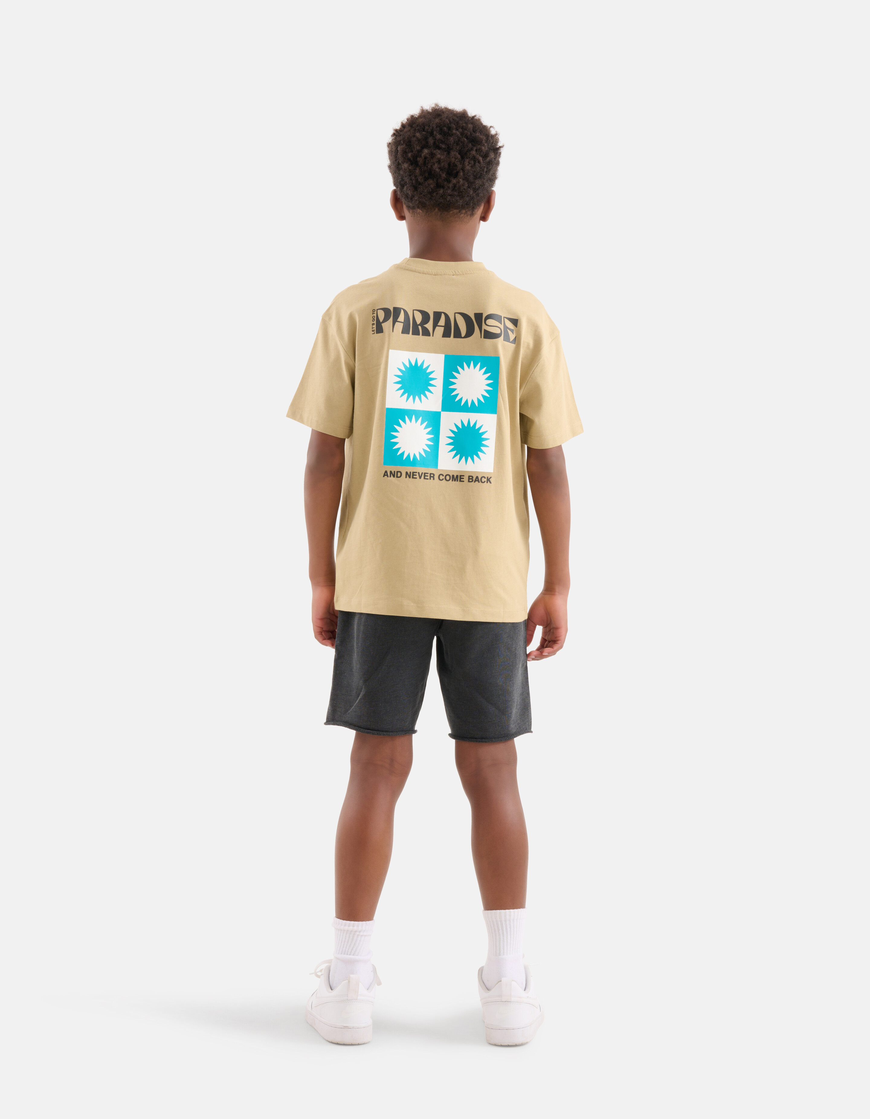 Artwork T-shirt Zand SHOEBY BOYS