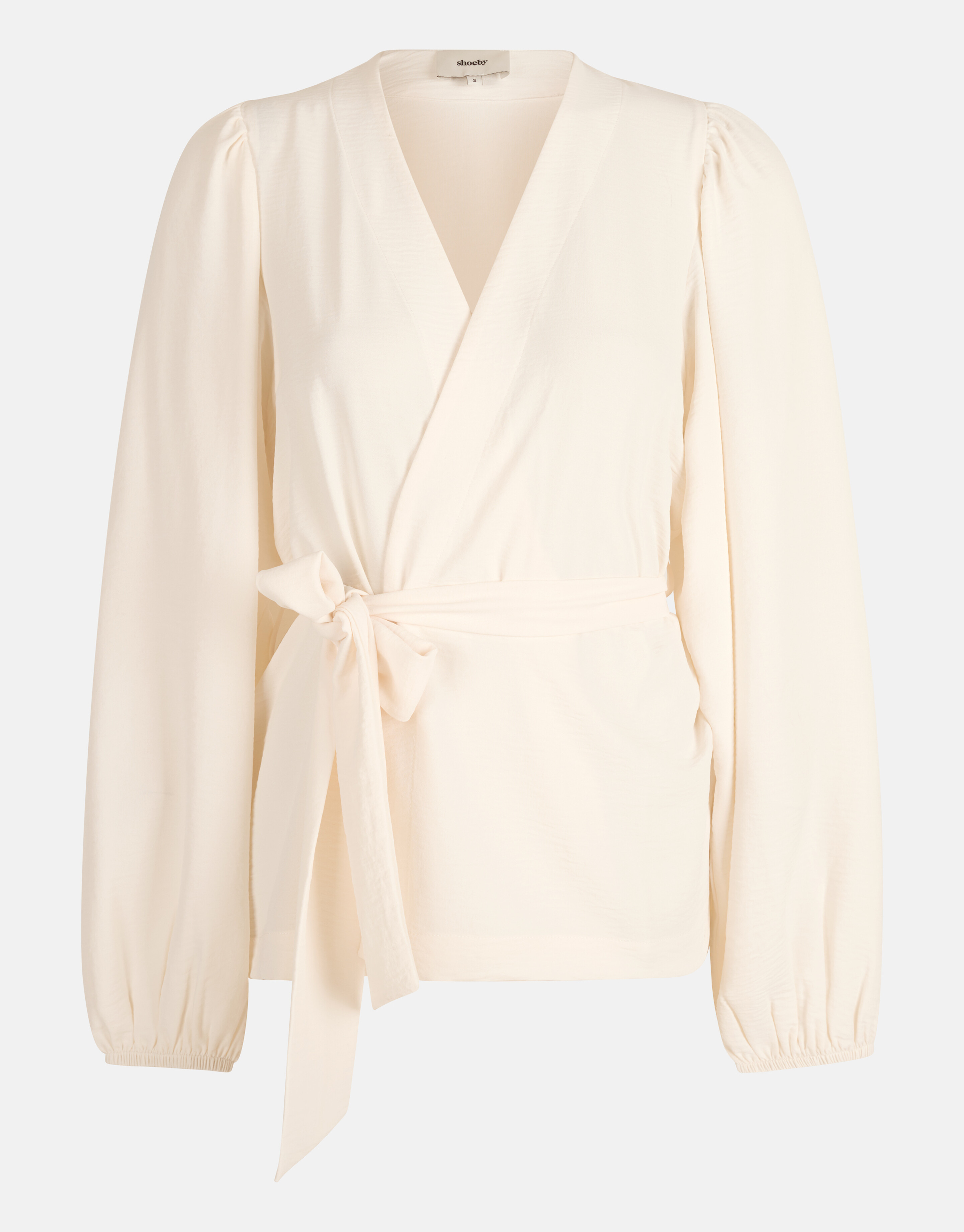 Wrap Blouse Gebroken Wit SHOEBY WOMEN
